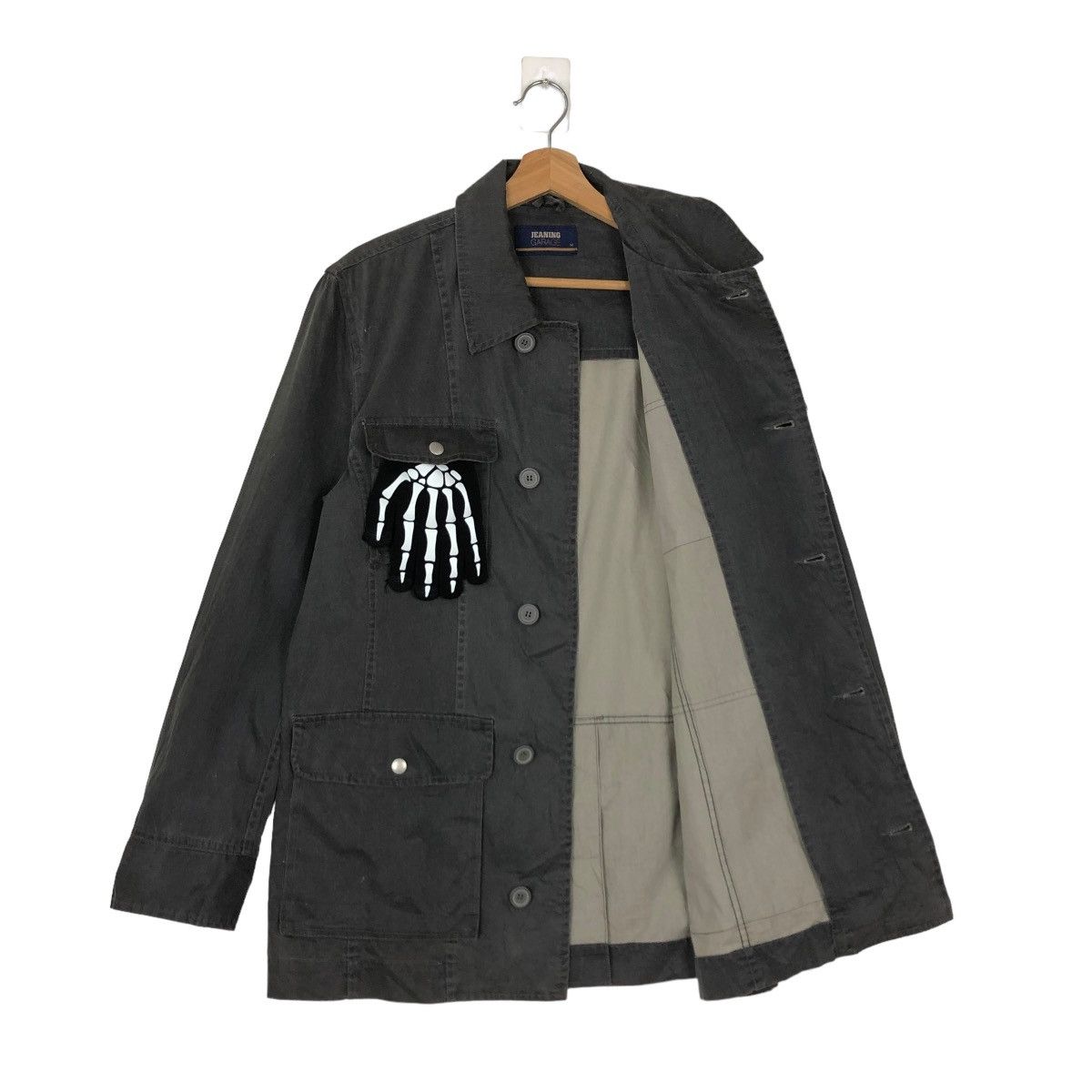 Japanese Brand 🔥VINTAGE CHORE BIKER JACKET JEANING GARAGE ISSEY MIYAKE Size US M / EU 48-50 / 2 - 8 Thumbnail