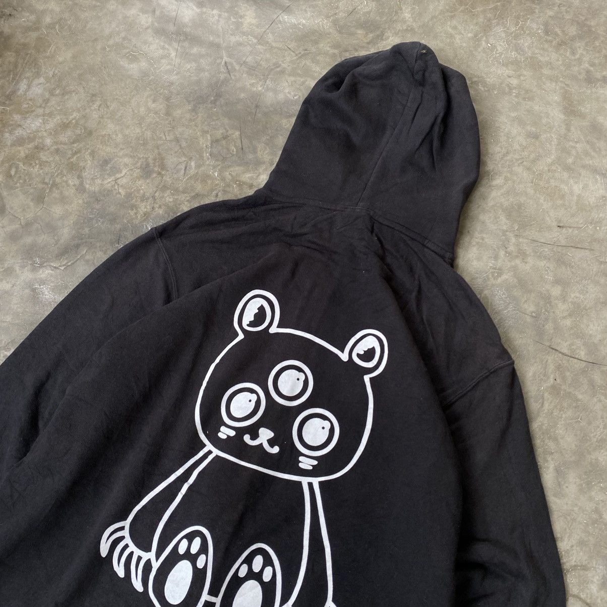 Hysteric Glamour 2000s Frunky Fruit Y2K Style Graphic Black Double Zip Hoodie Size US XXL / EU 58 / 5 - 4 Thumbnail