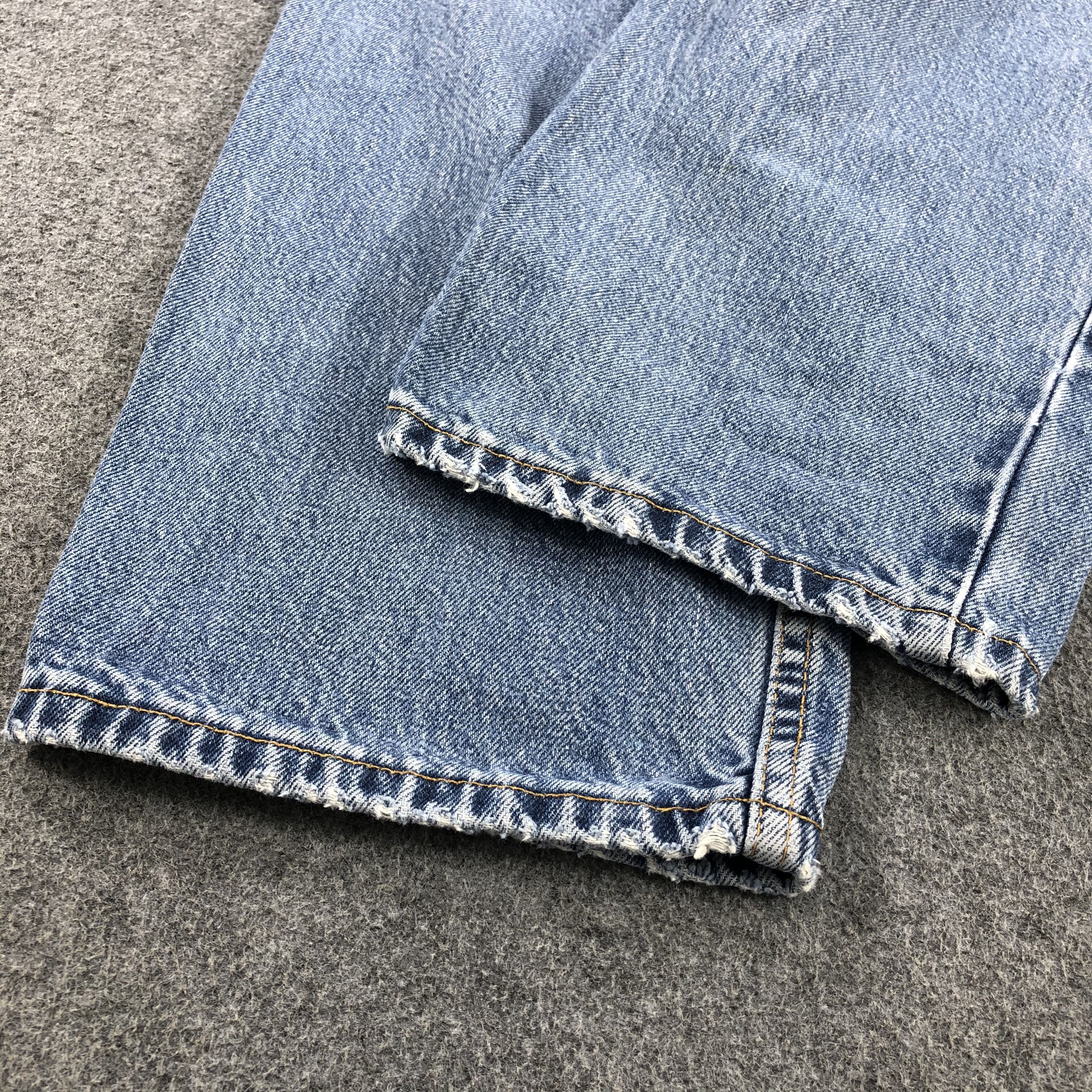 Levi's × Vintage Vintage 90s Blue Wash Levis 550 Jeans-JM1684 Size US 35 - 5 Thumbnail