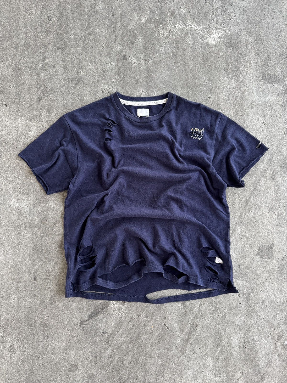 Number N Ine Distressed Shirt | Grailed