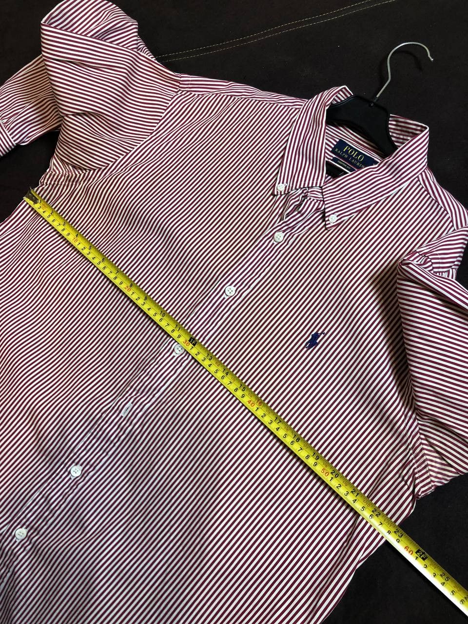 Polo Ralph Lauren Polo Ralph Lauren Classic Red striped Dress sirt Size US XL / EU 56 / 4 - 10 Thumbnail