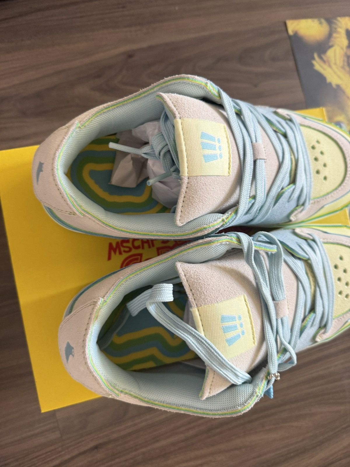 MSCHF MSCHF Gobstomper “Sour Edition” Gray Size 11 Size US 11 / EU 44 - 4 Thumbnail