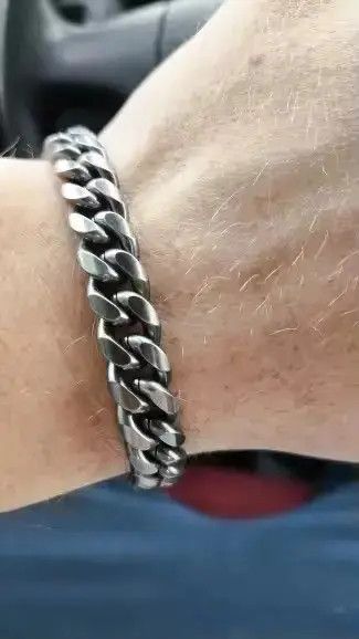 Jewelry Yoshi x Rei 22 cm + 10 Mm Cuban link chain Bracelet Size ONE SIZE - 2 Thumbnail