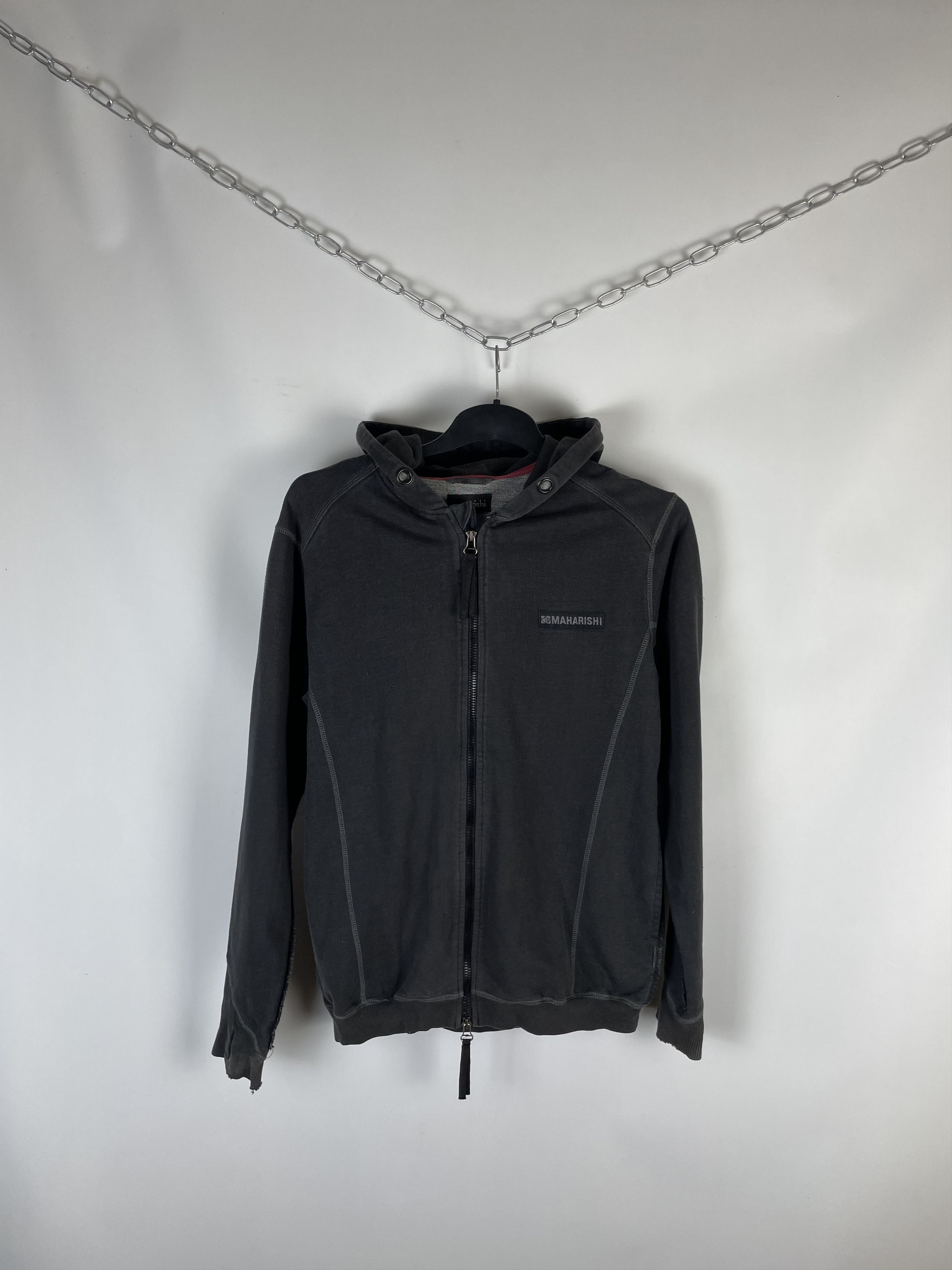 Japanese Brand Maharishi zip hoodie vintage avant Garde Size US M / EU 48-50 / 2 - 1 Thumbnail