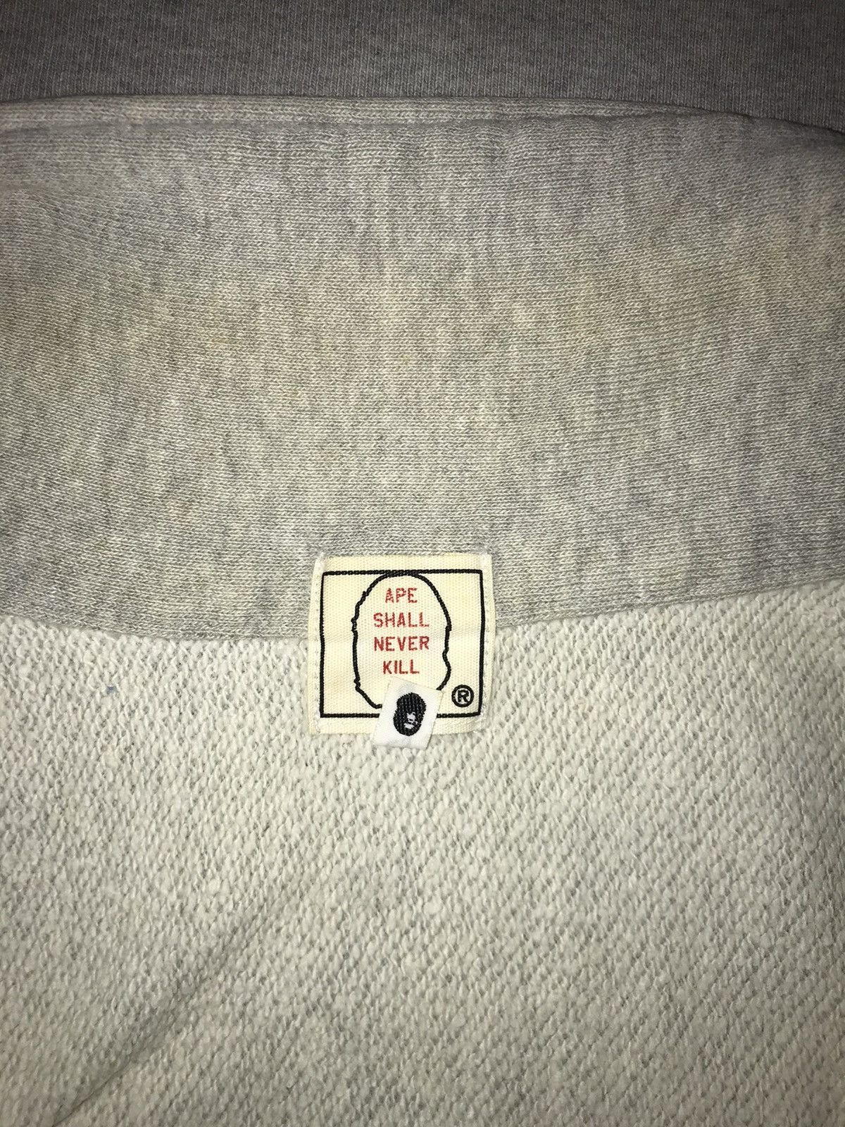 Bape Button Collar Sweatshirt Size US S / EU 44-46 / 1 - 4 Thumbnail