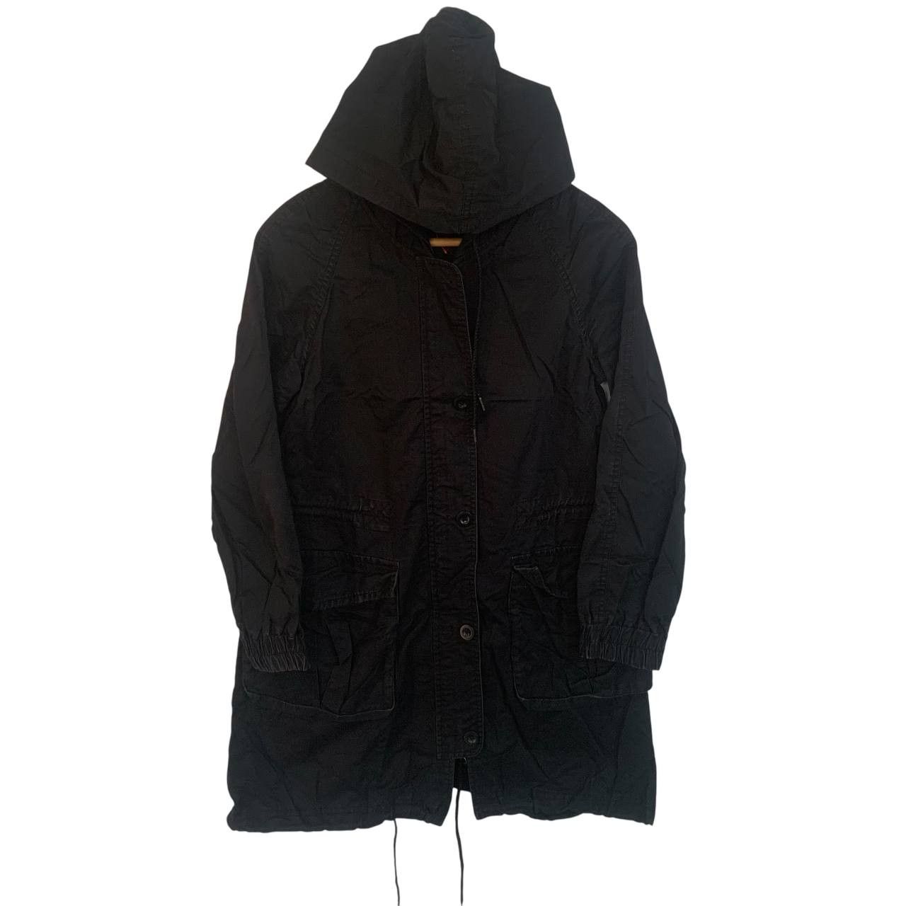 Gap Gap long jacket black hoodie cool season wear xs Size US XS / EU 42 / 0 - 1 Thumbnail