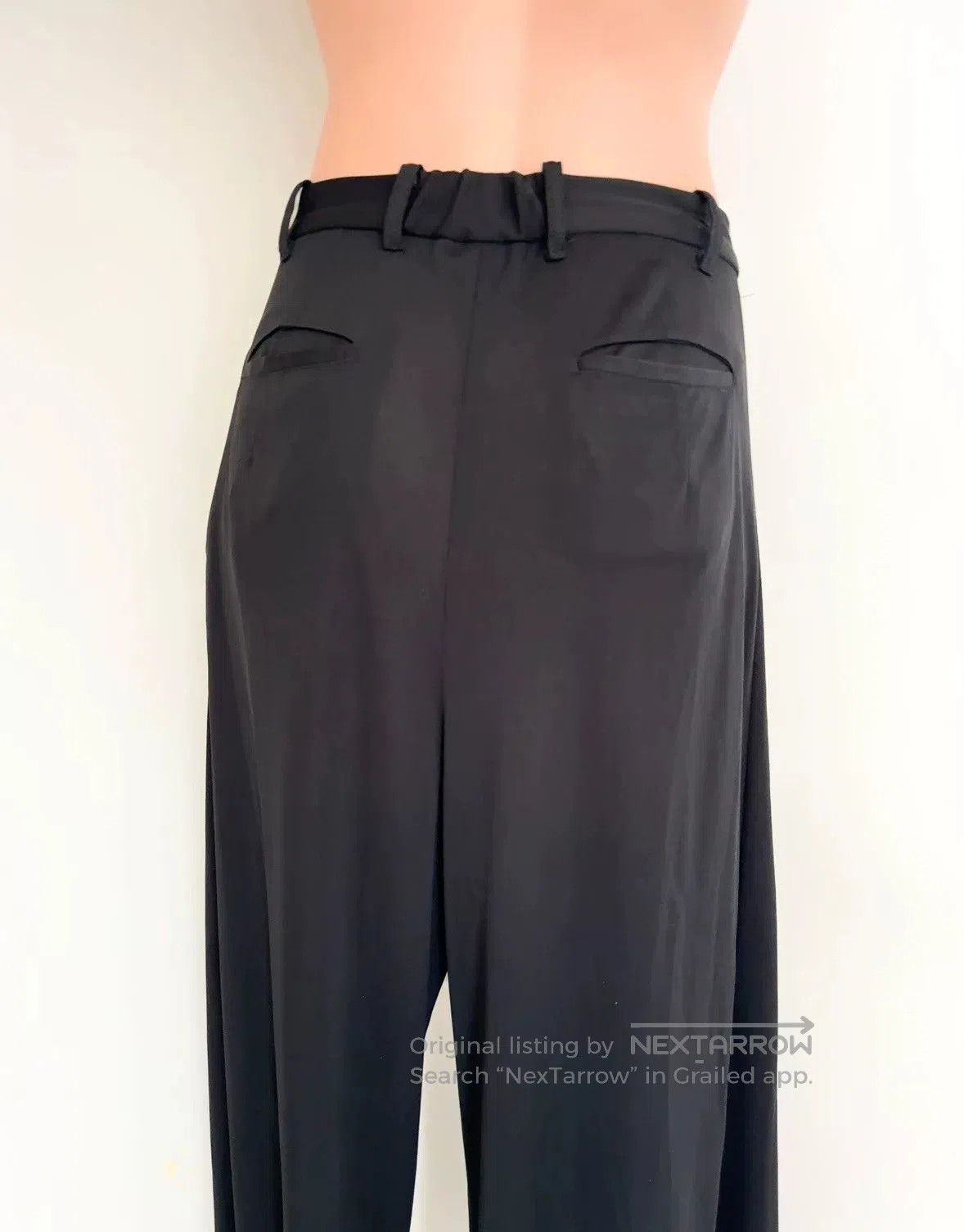 Yohji Yamamoto Yohji Yamamoto 80s Black Trousers. Size US 28 / EU 44 - 4 Thumbnail