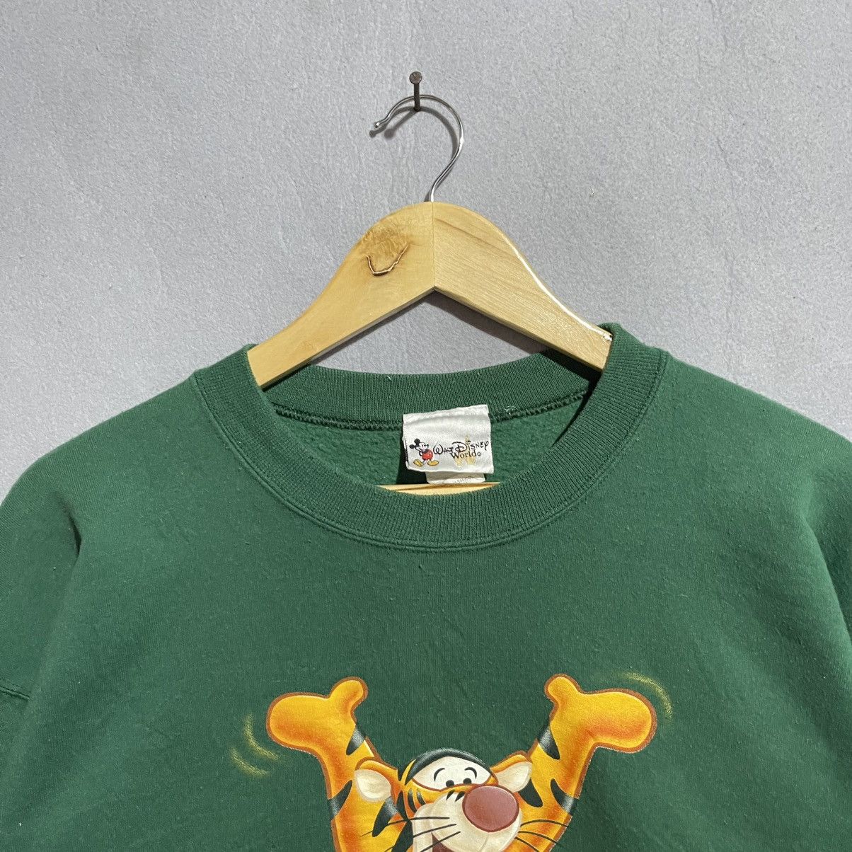 Disney Vintage 90s Walt Disney World Tigger Sweatshirt – Green Size US L / EU 52-54 / 3 - 2 Thumbnail