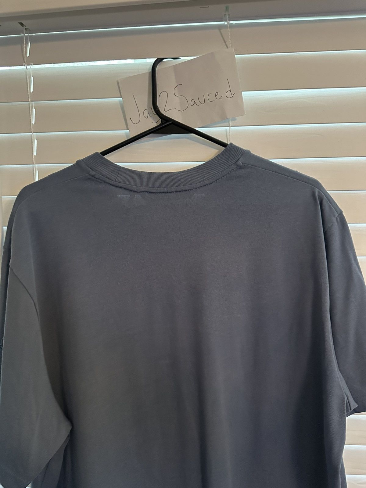 Moncler Blue Moncler Logo Tee Size US XL / EU 56 / 4 - 14 Thumbnail
