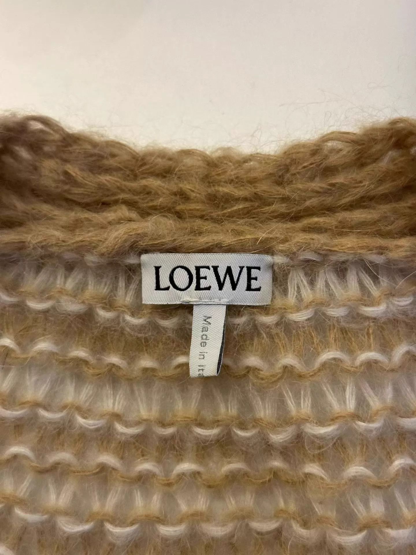 Loewe LOEWE striped mohair cardigan S Size S / US 4 / IT 40 - 3 Thumbnail