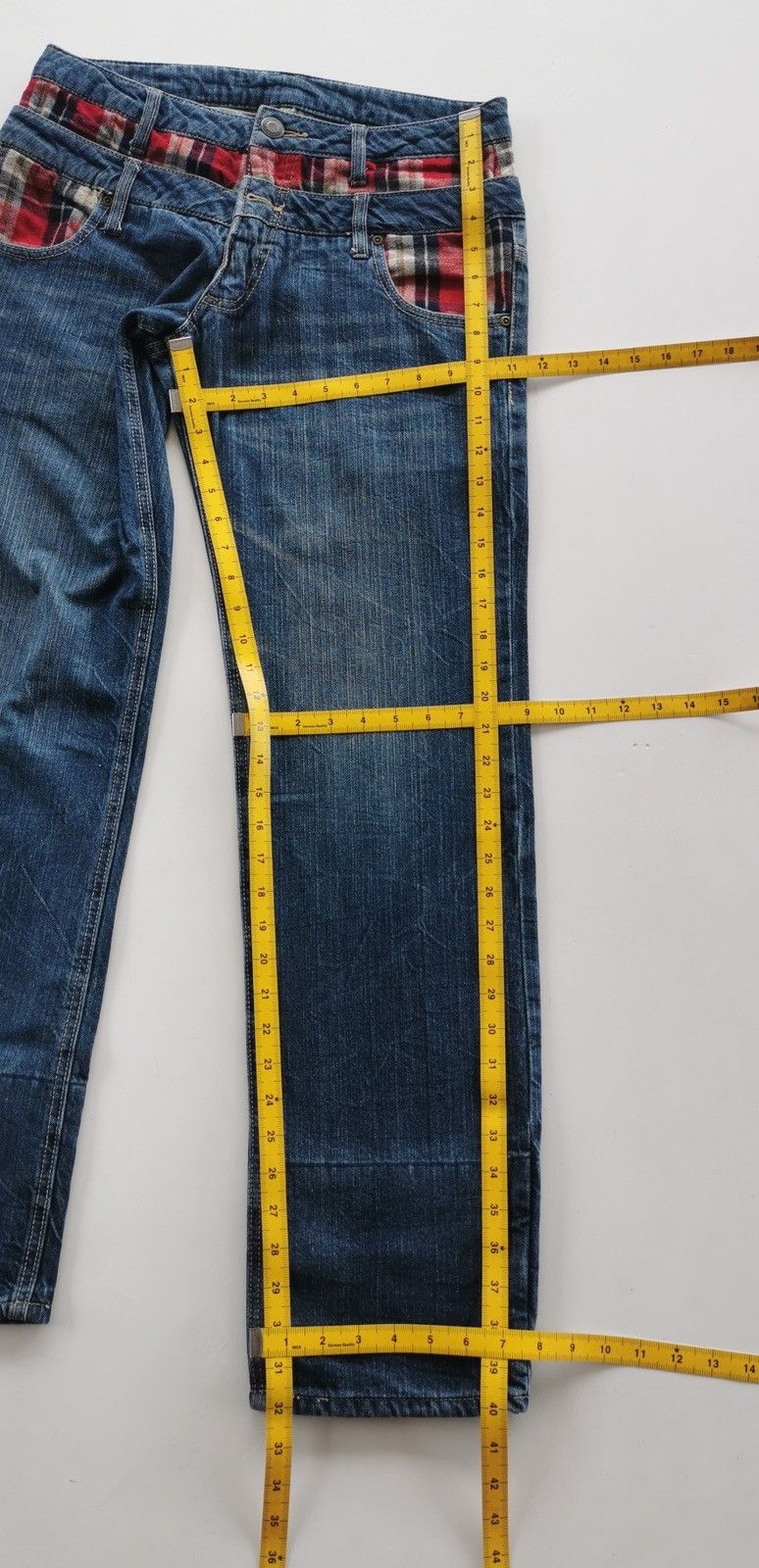 Hysteric Glamour Double waist jean y2k Size US 31 - 8 Thumbnail