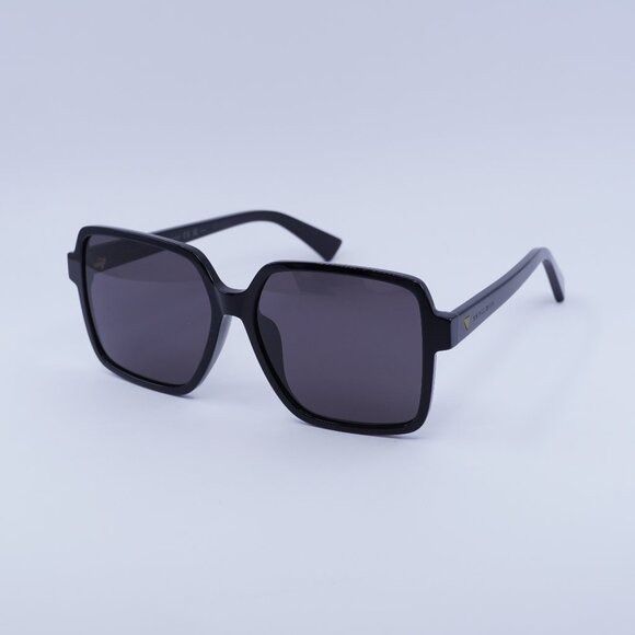 Bottega Veneta 🕶️ New Bottega Veneta BV1317SK 001 Sunglasses - Black Frame Size ONE SIZE - 3 Thumbnail