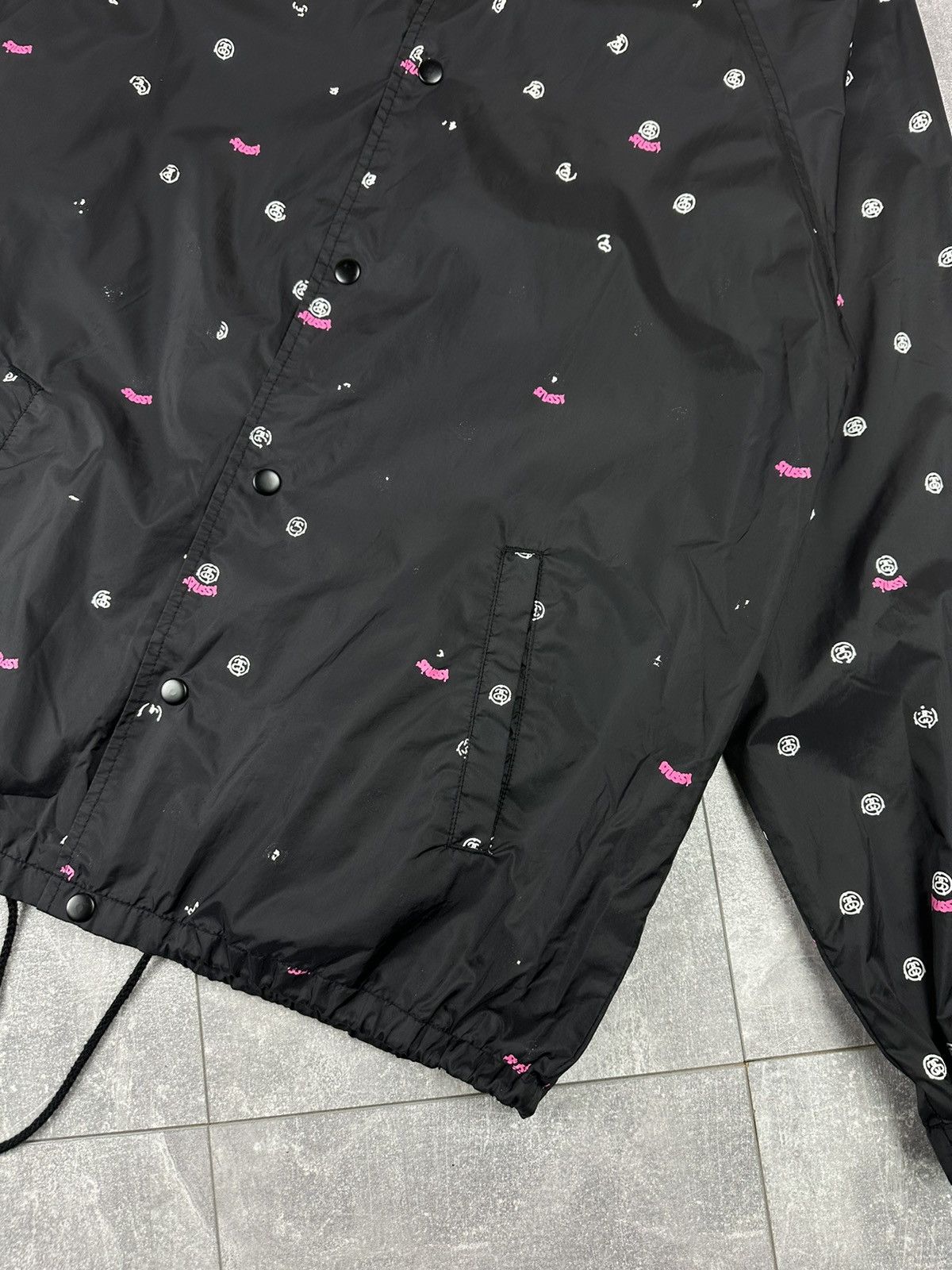 Stussy Stussy Vintage Multi-Logo Coat Jacket Size US L / EU 52-54 / 3 - 2 Thumbnail