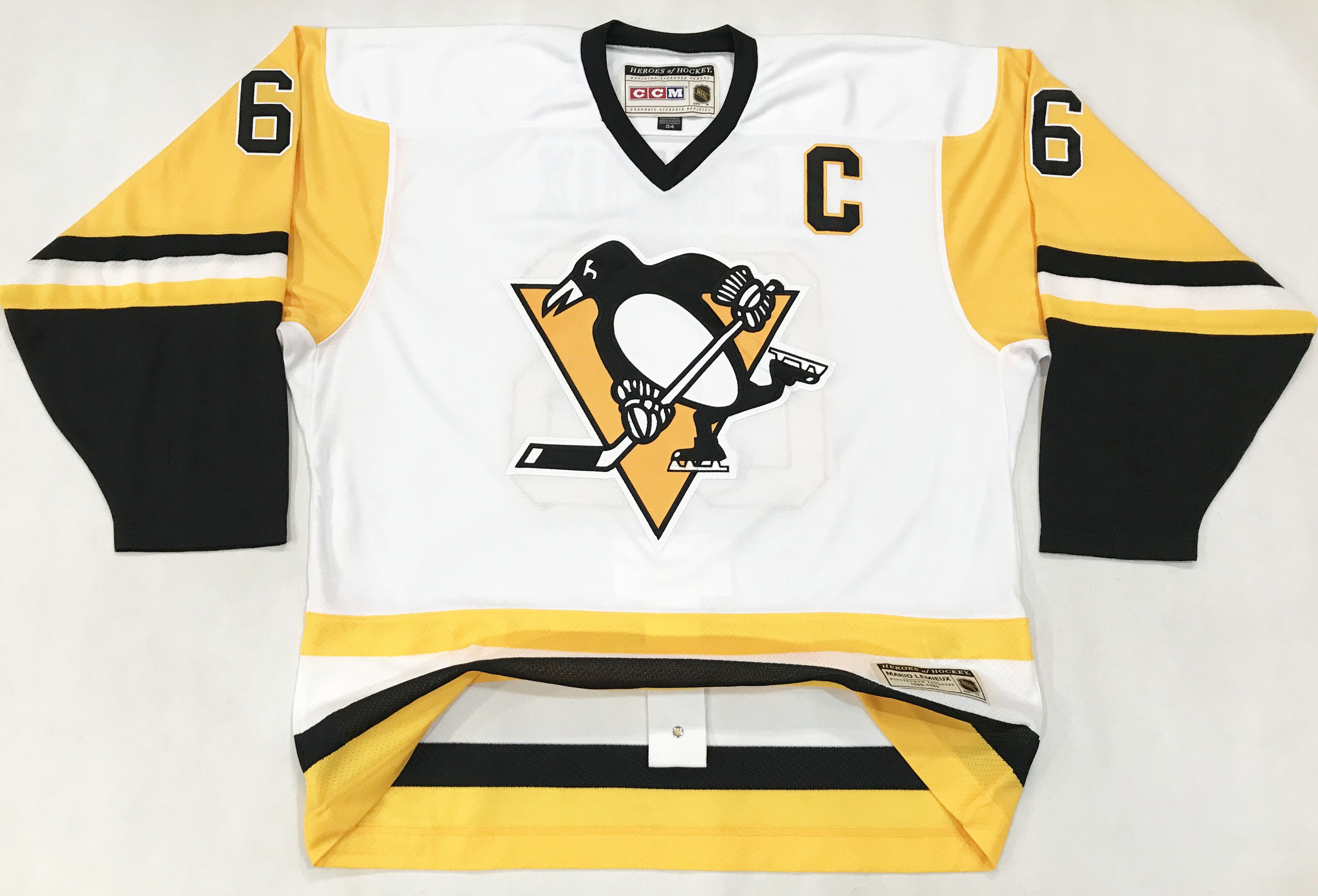Ccm × NHL CCM Heroes Pittsburgh Penguins LEMIEUX #66 NHL Hockey Jersey Size US XL / EU 56 / 4 - 1 Thumbnail