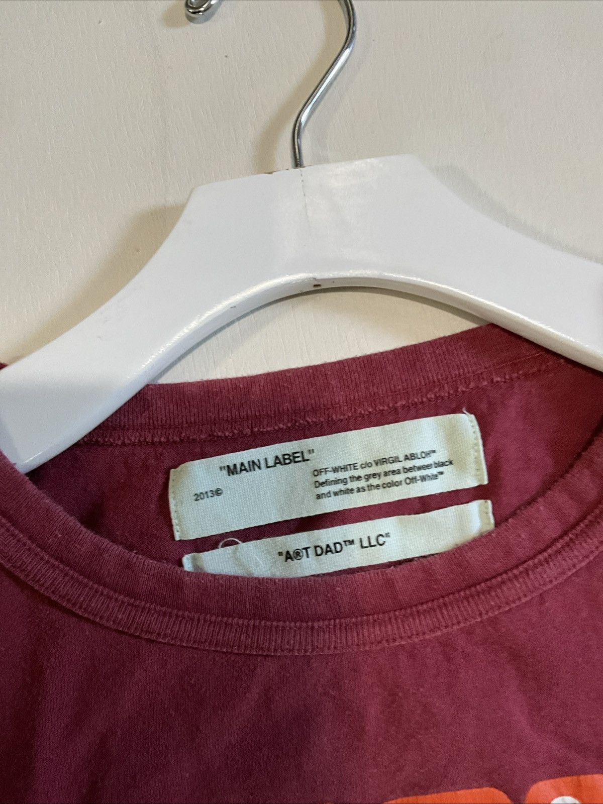Off-White Off white virgil abloh art dad tremaine emory t shirt Size US XL / EU 56 / 4 - 5 Thumbnail