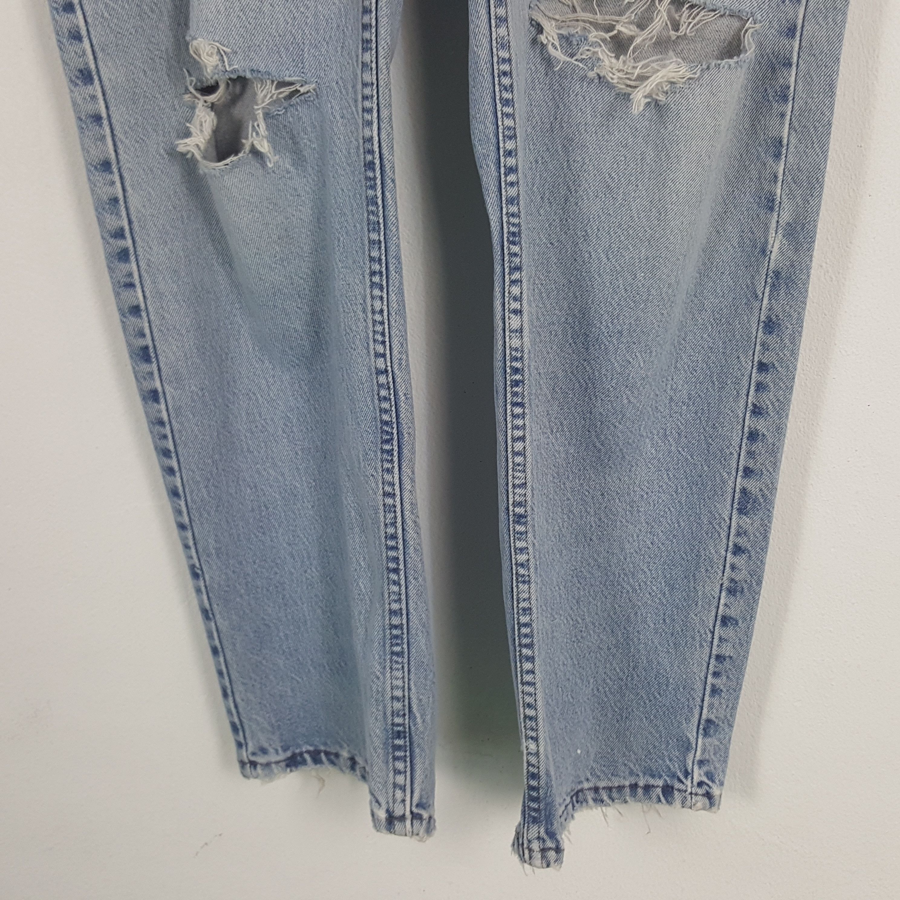 Levi's × Vintage Vintage Levi's American Distressed silverTab Denim Jeans Size US 33 - 3 Thumbnail