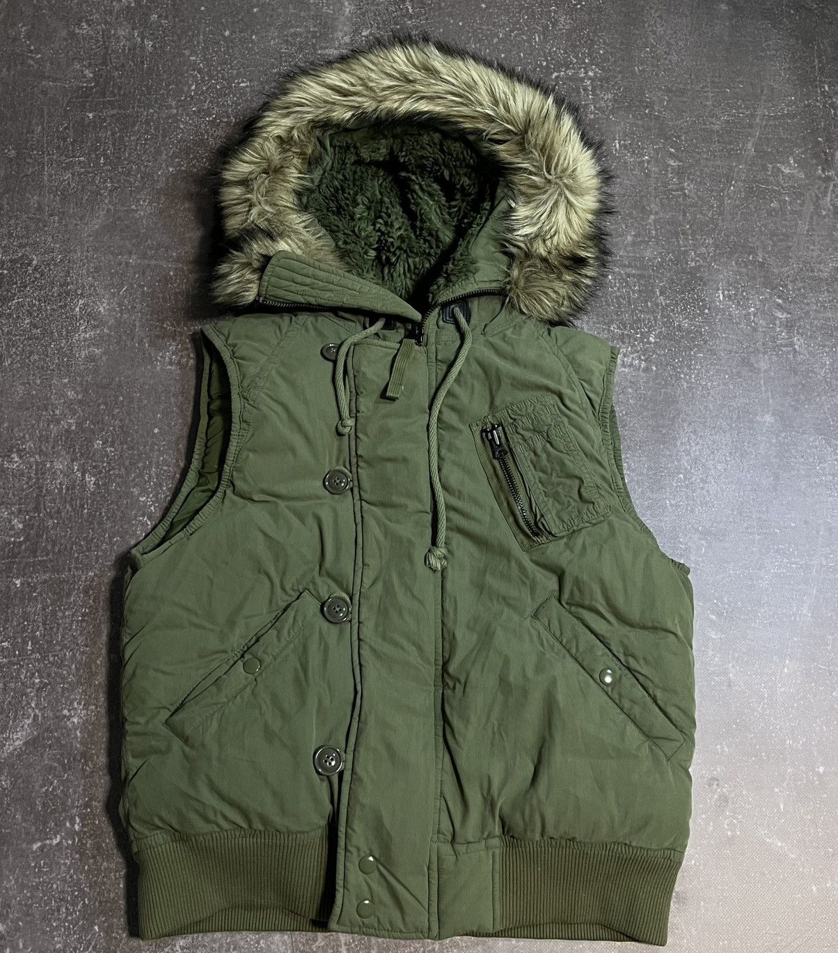 Polo Ralph Lauren vintage military styl avant garde polo ralph lauren vest y2k Size US M / EU 48-50 / 2 - 1 Thumbnail
