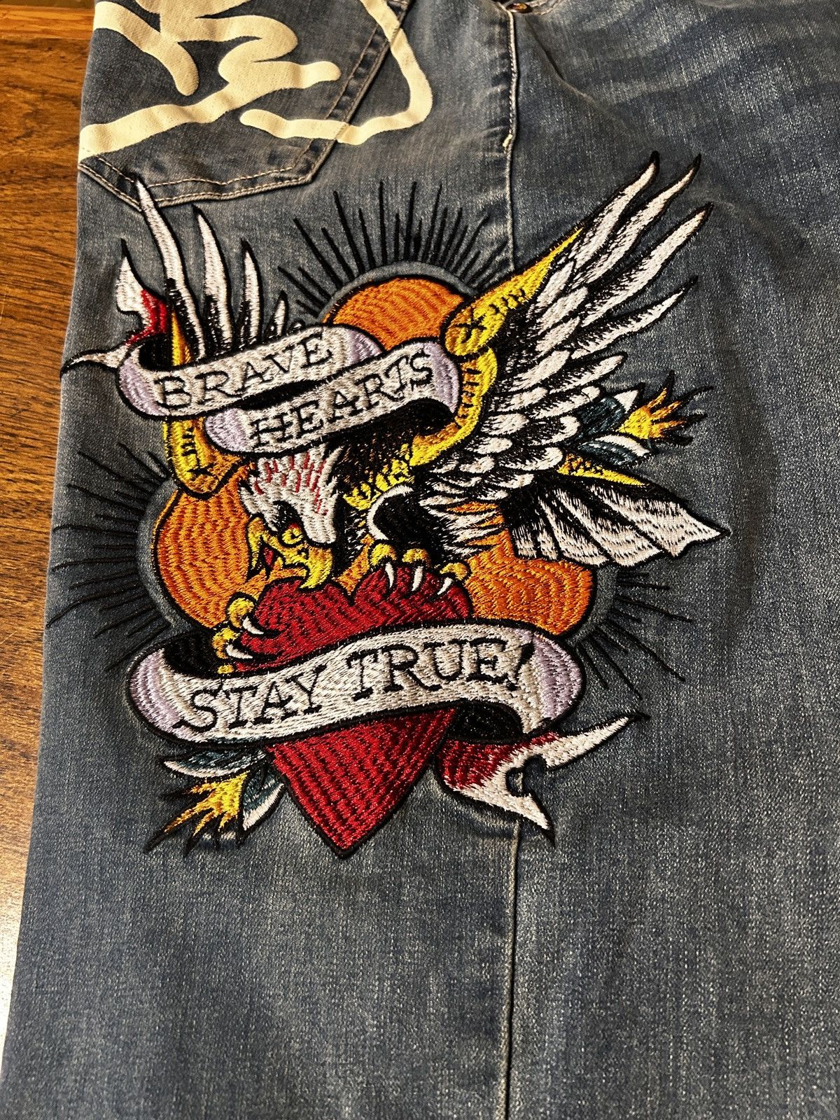 Ed Hardy Ed Hardy eagle jeans Size 28" / US 6 / IT 42 - 1 Thumbnail