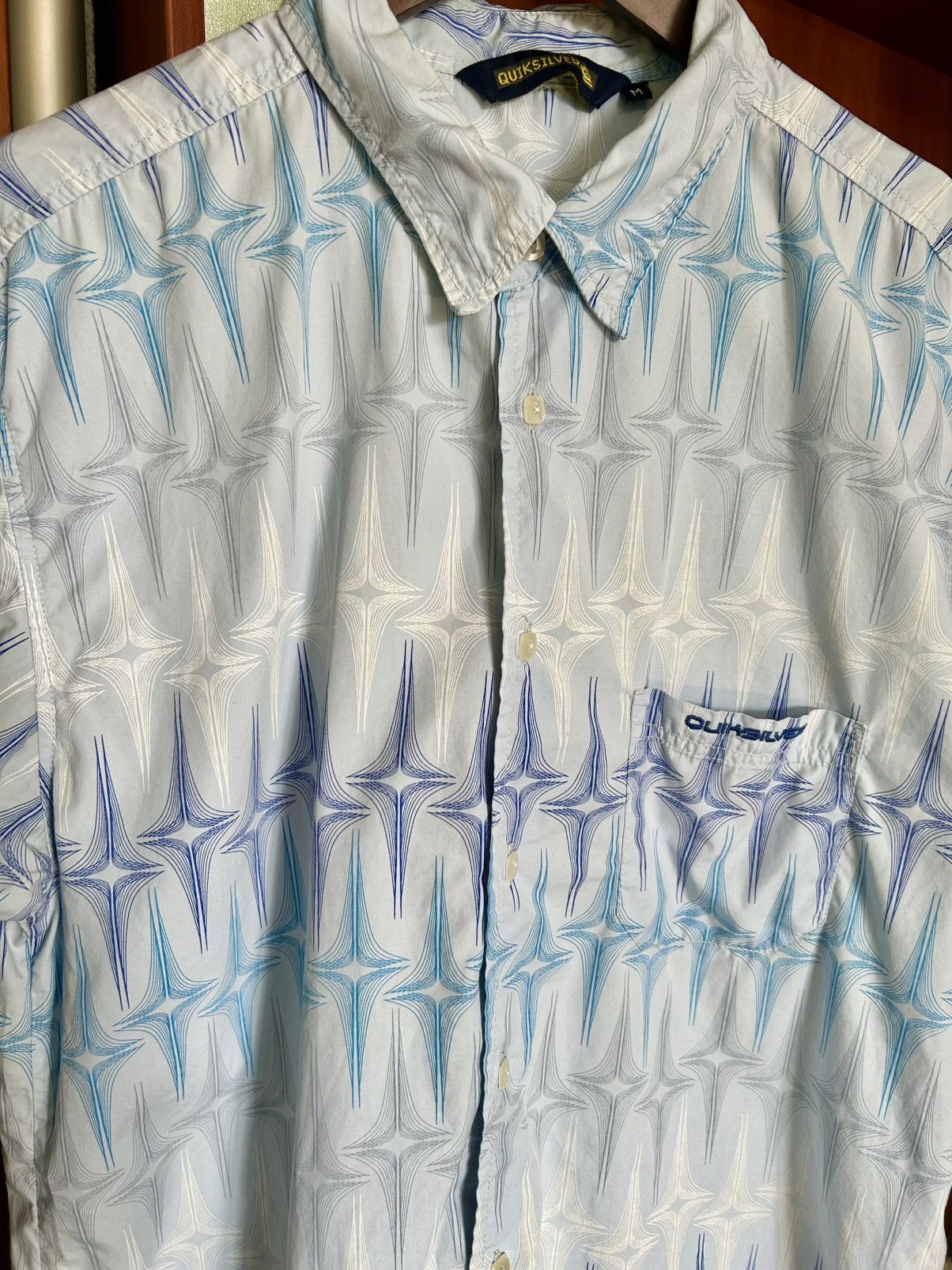 Quiksilver Quiksilver Shirt Hawaiian Vintage Mr Vegas Saphir Surf Shine Size US M / EU 48-50 / 2 - 4 Thumbnail