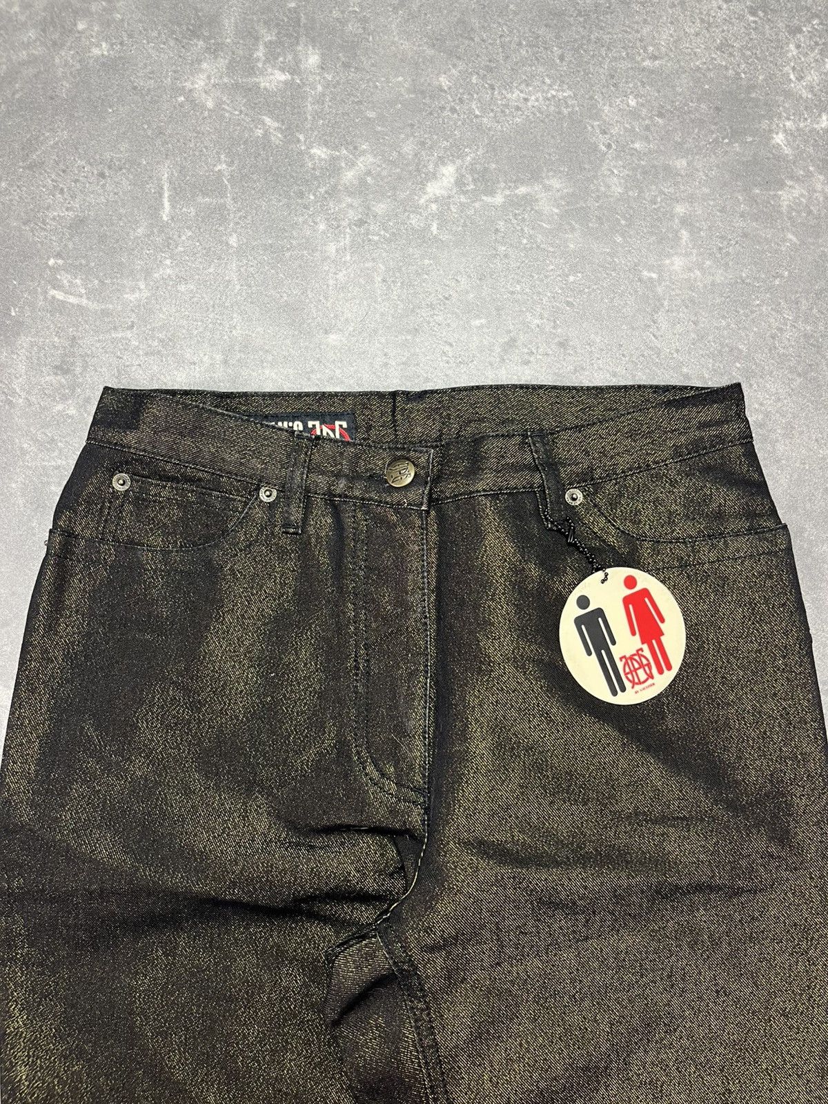 Jean Paul Gaultier DSWT Jean Paul Gaultier Long Glitter Denim Jeans 28 Size 28" / US 6 / IT 42 - 5 Thumbnail