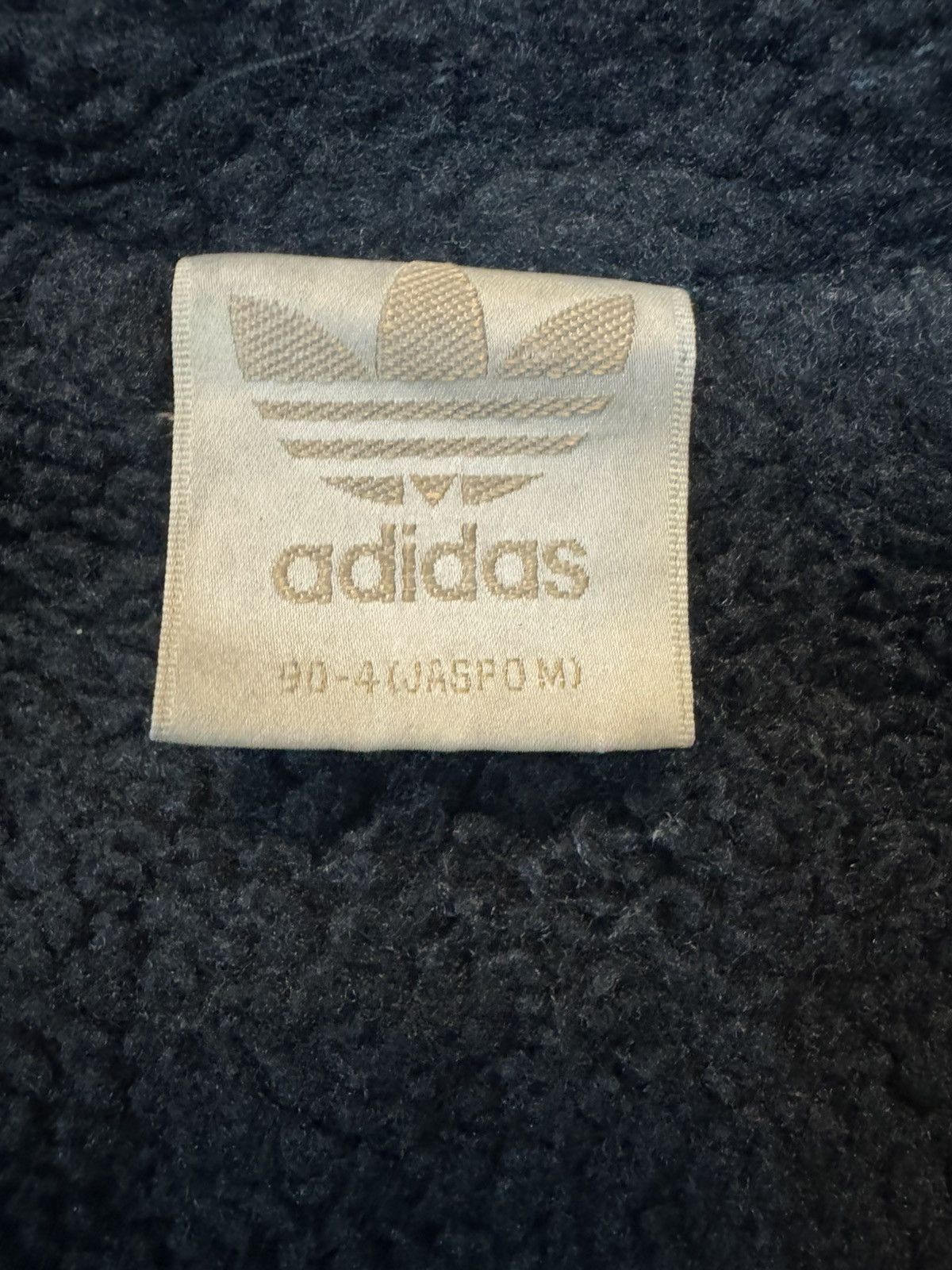 Adidas × Vintage Vintage Faded Adidas Big Logo Zipper Hoodie Size US M / EU 48-50 / 2 - 11 Thumbnail