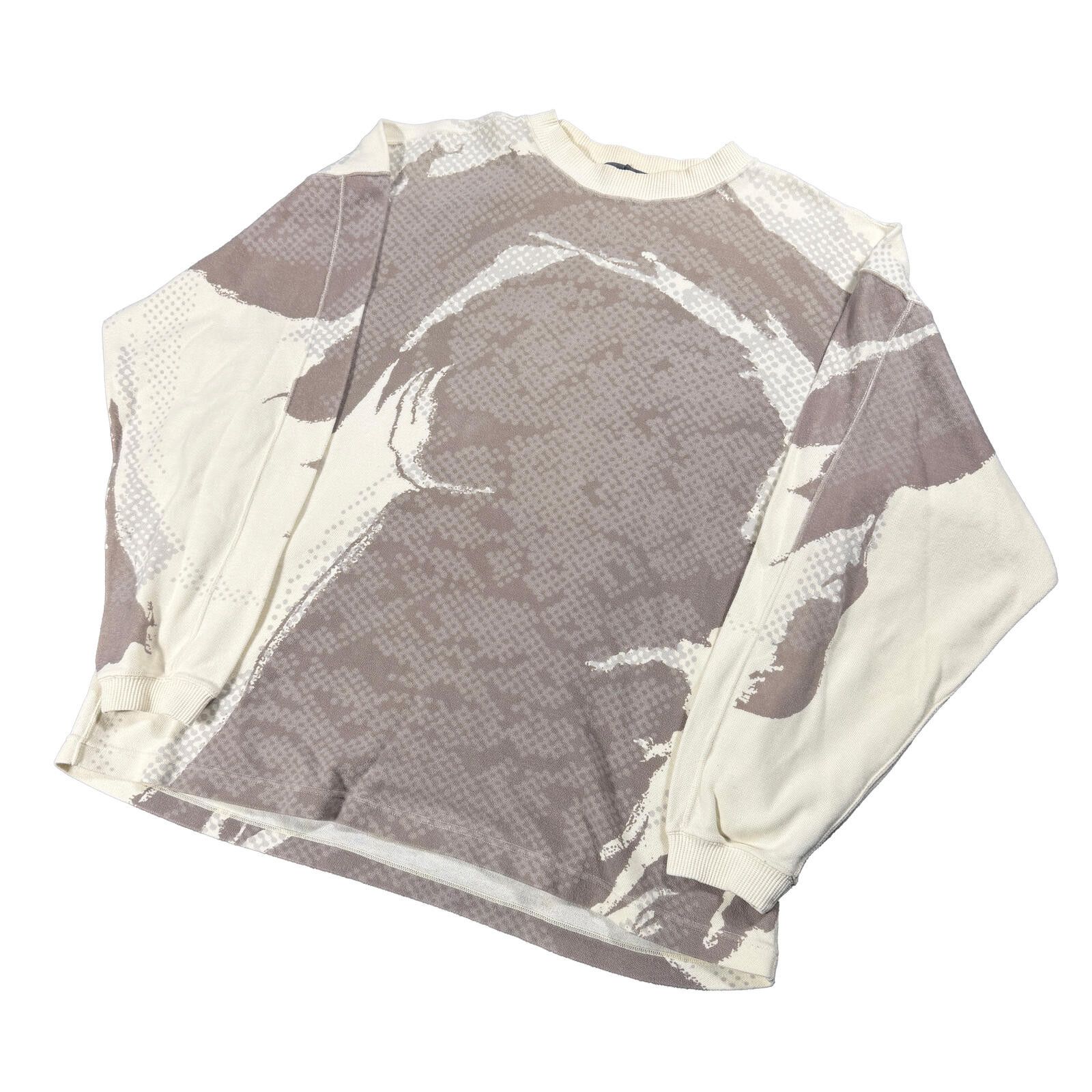 Issey Miyake Issey Miyake Graphic Print Abstract Longsleeve shirt 90s Size ONE SIZE - 2 Thumbnail