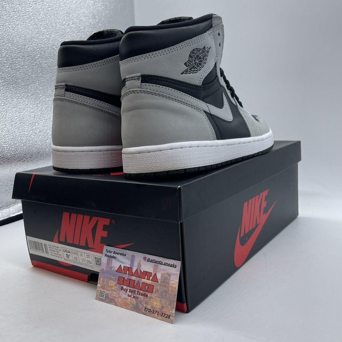 Jordan Brand Air Jordan 1 high shadow Size US 8.5 / EU 41-42 - 5 Thumbnail