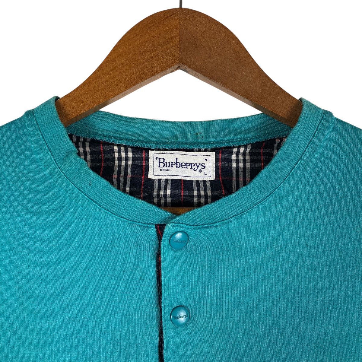 Burberry × Vintage BURBERRYS Prorsum Embroidery Logo Button Shirt Size US L / EU 52-54 / 3 - 7 Thumbnail