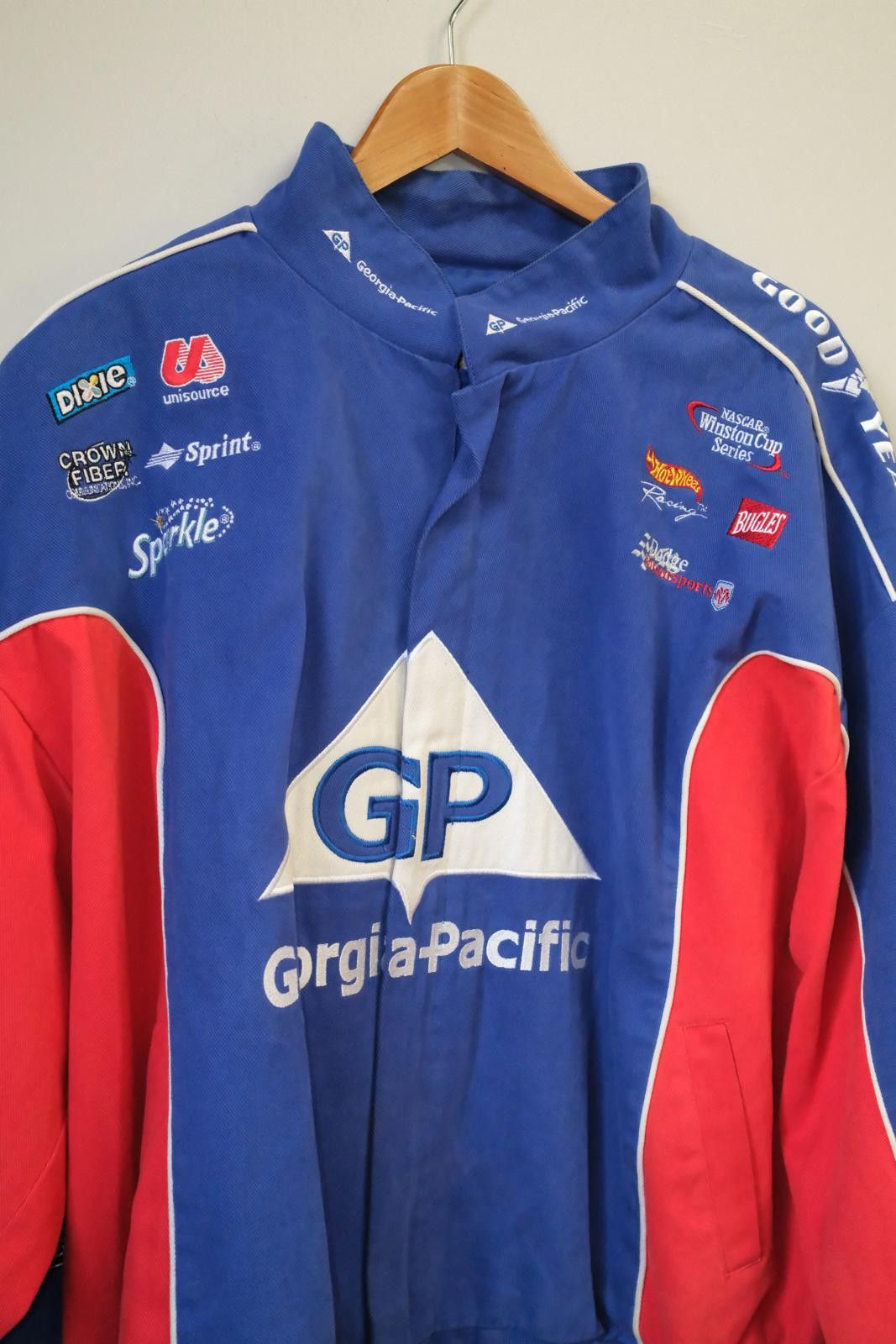 Theory 00's Georgia-Pacific Nascar Racing Jacket Size XL / US 12-14 / IT 48-50 - 3 Thumbnail