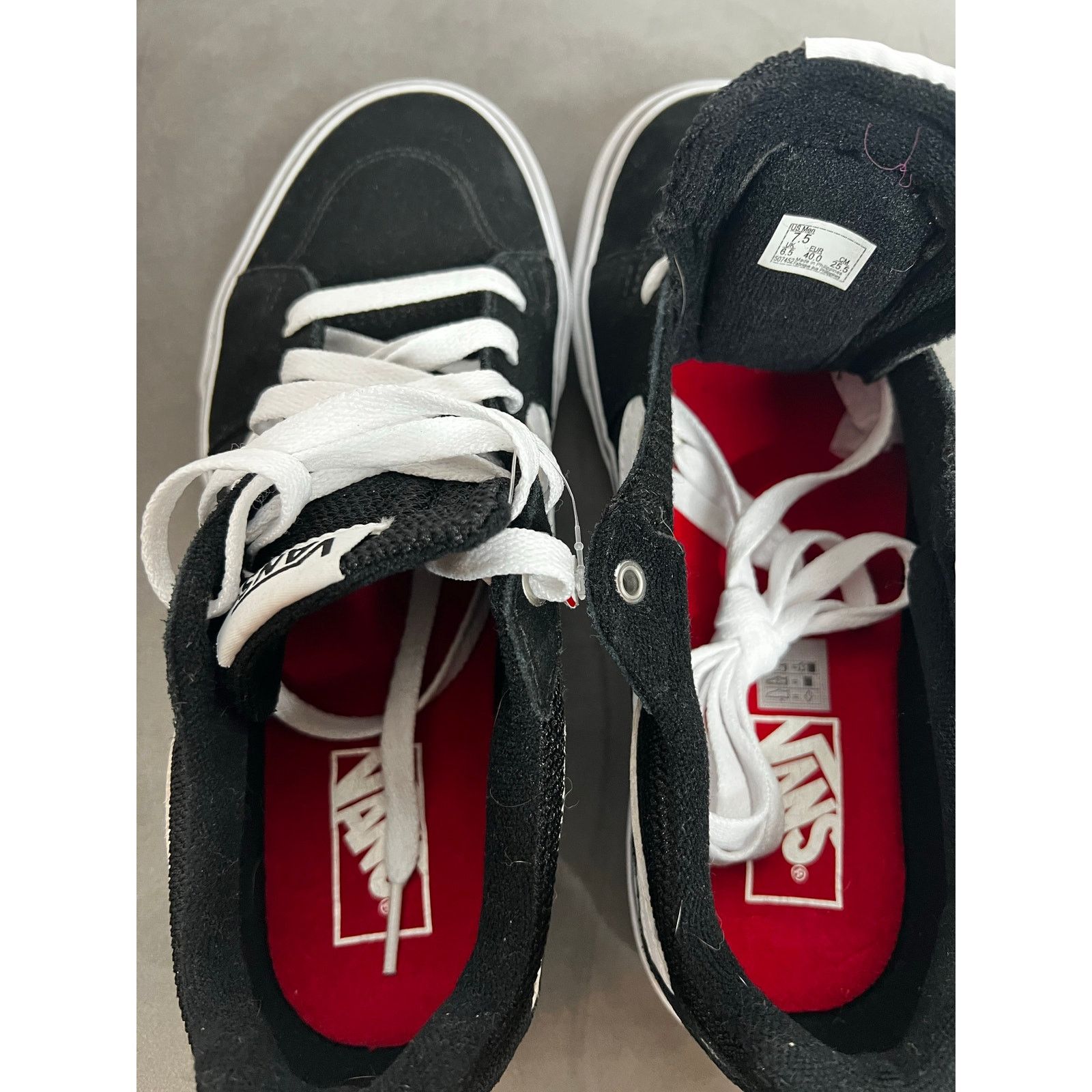 Vans Vans Filmore Decon low top black sneakers Men size 7.5 NWOT Size US 7.5 / EU 40-41 - 8 Thumbnail
