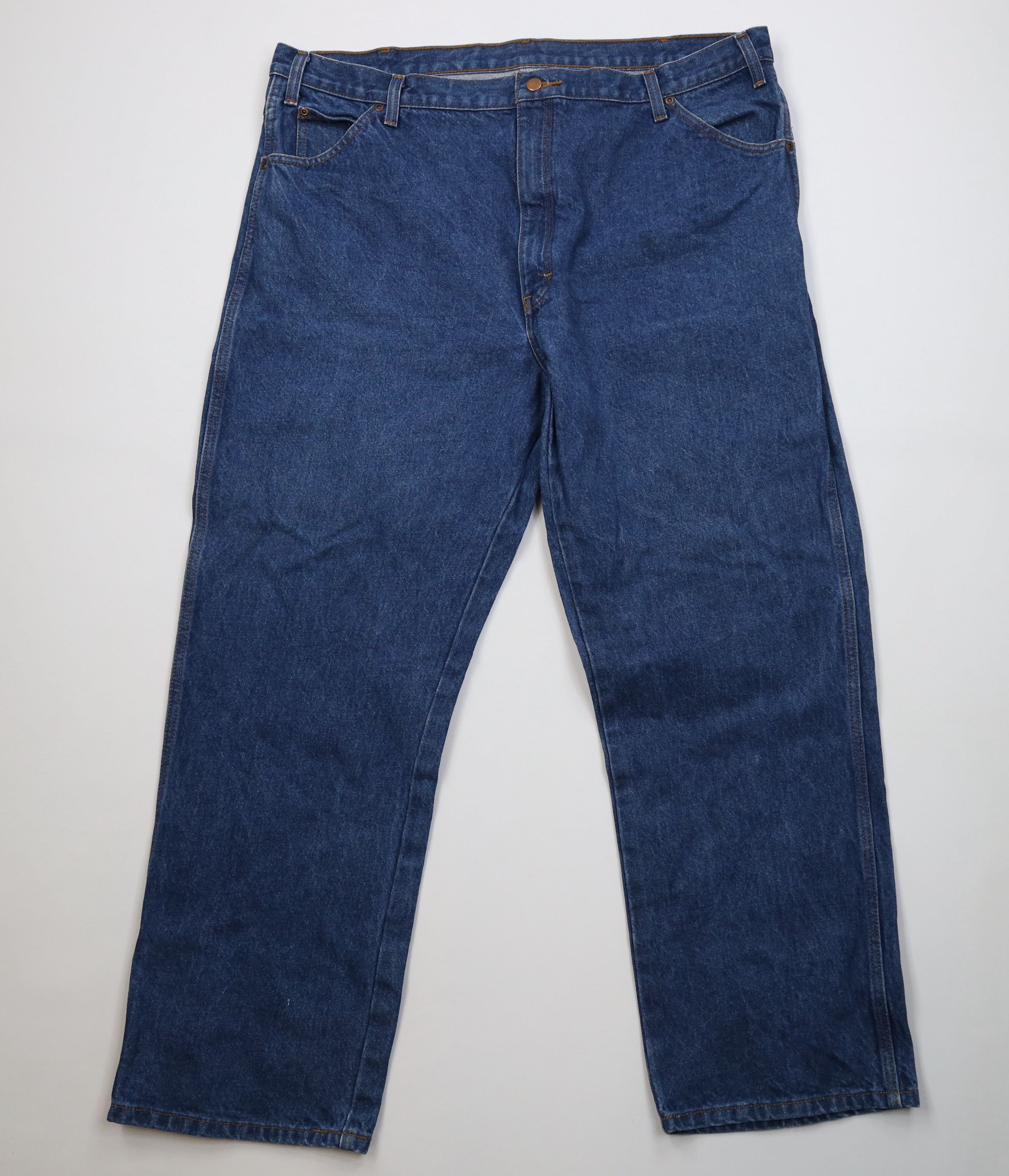 Dickies Vintage Y2K Dickies Fit Wide Leg Dungaree Denim Jeans Size US 42 / EU 58 - 1 Thumbnail