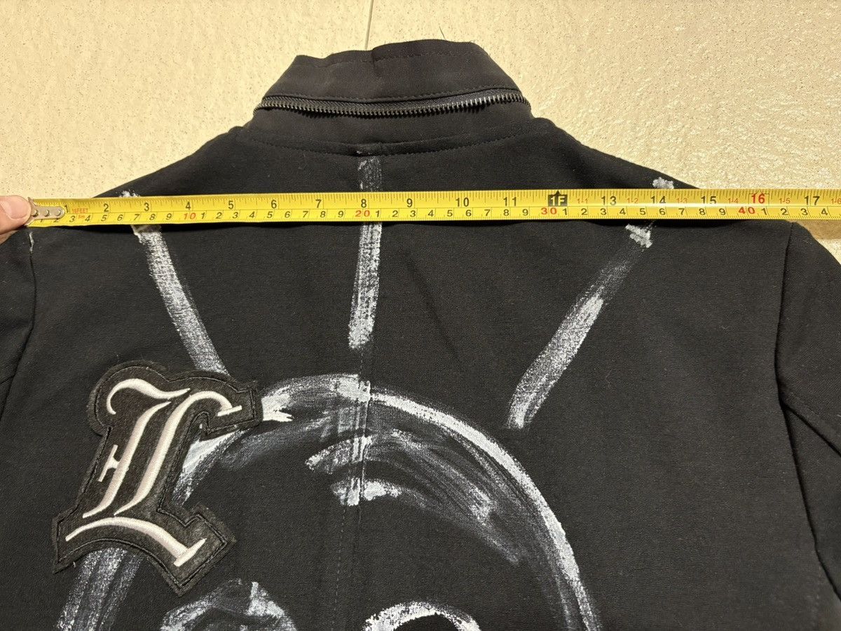 Other KMH Concept Avant-Garde Black Blazer Skull Hand Painted Size 50S - 18 Thumbnail