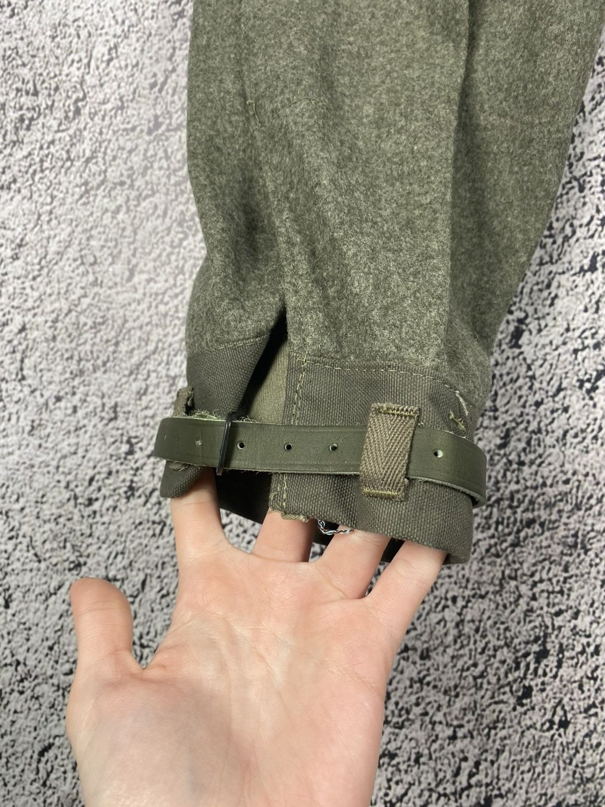 Vintage Vintage 80s cargo wool pants military style streetwear Size US 30 / EU 46 - 8 Thumbnail