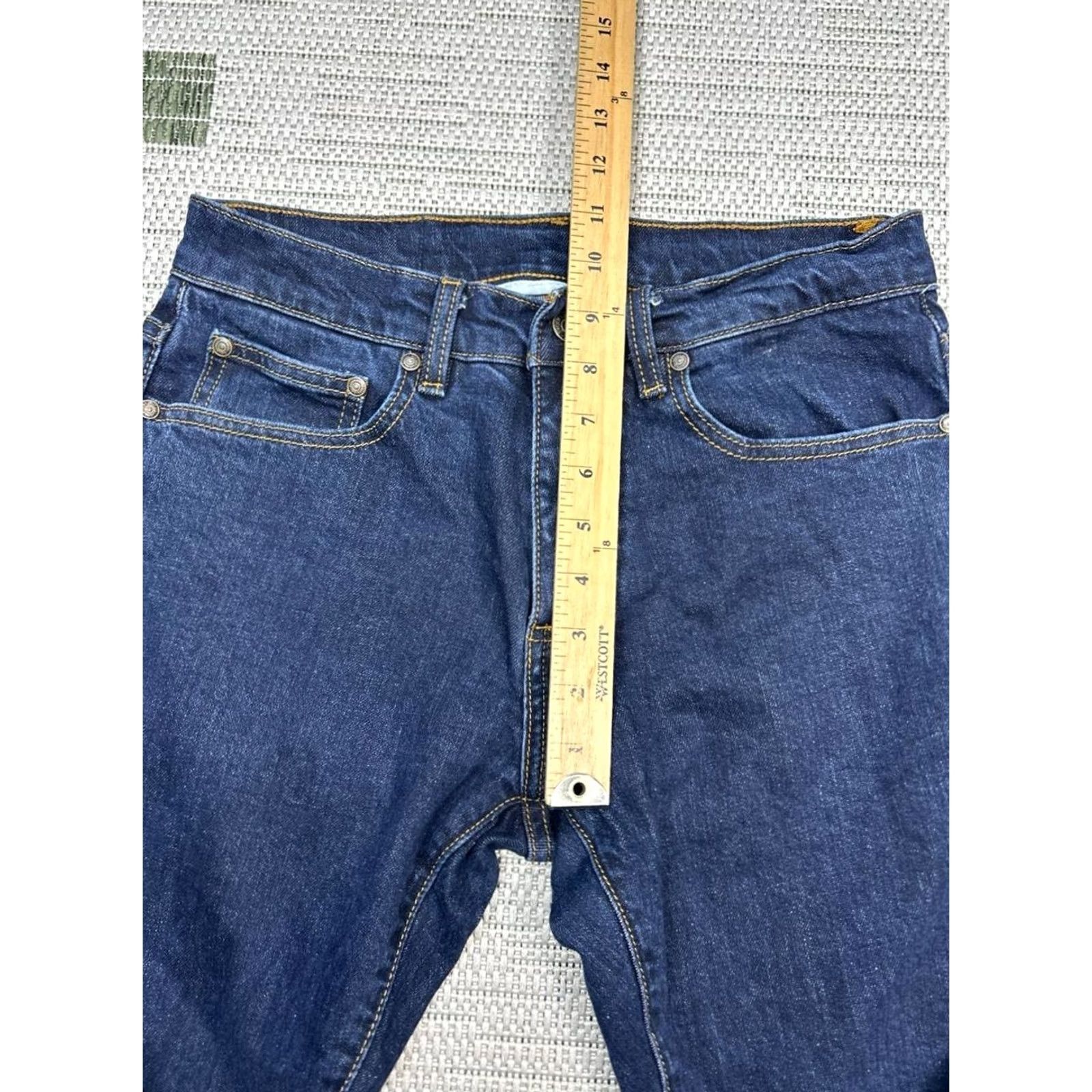 Brooks Brothers Brooks Brothers 901 Slim Straight Jeans Mens 30 Blue Denim Cotton Stretch 28x29 Size US 30 / EU 46 - 7 Thumbnail