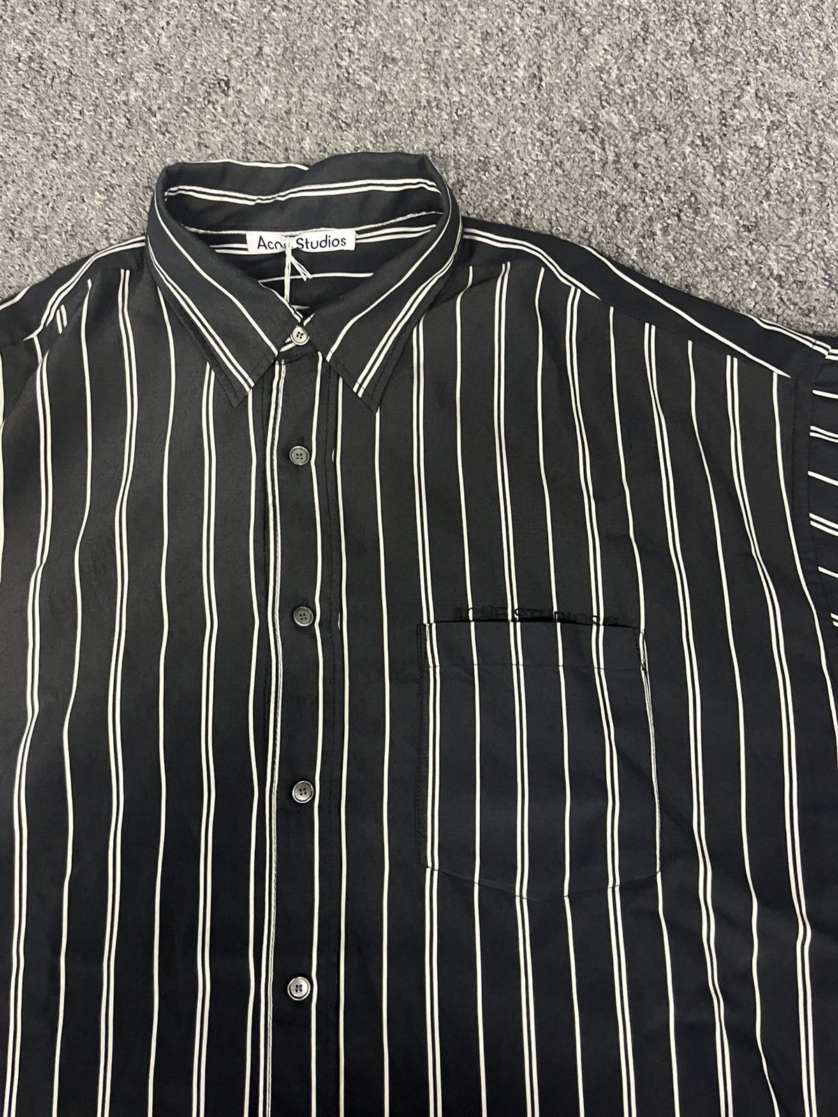 Acne Studios Acne studios stripes shirt Size US L / EU 52-54 / 3 - 2 Thumbnail
