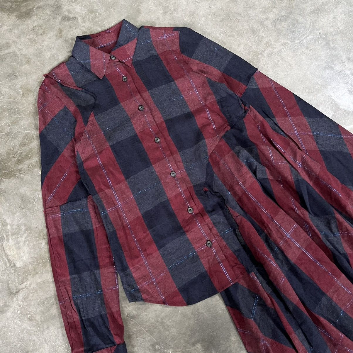 Maison Margiela Maison Margiela Button Asymmetrical Shirt Size S / US 4 / IT 40 - 2 Thumbnail