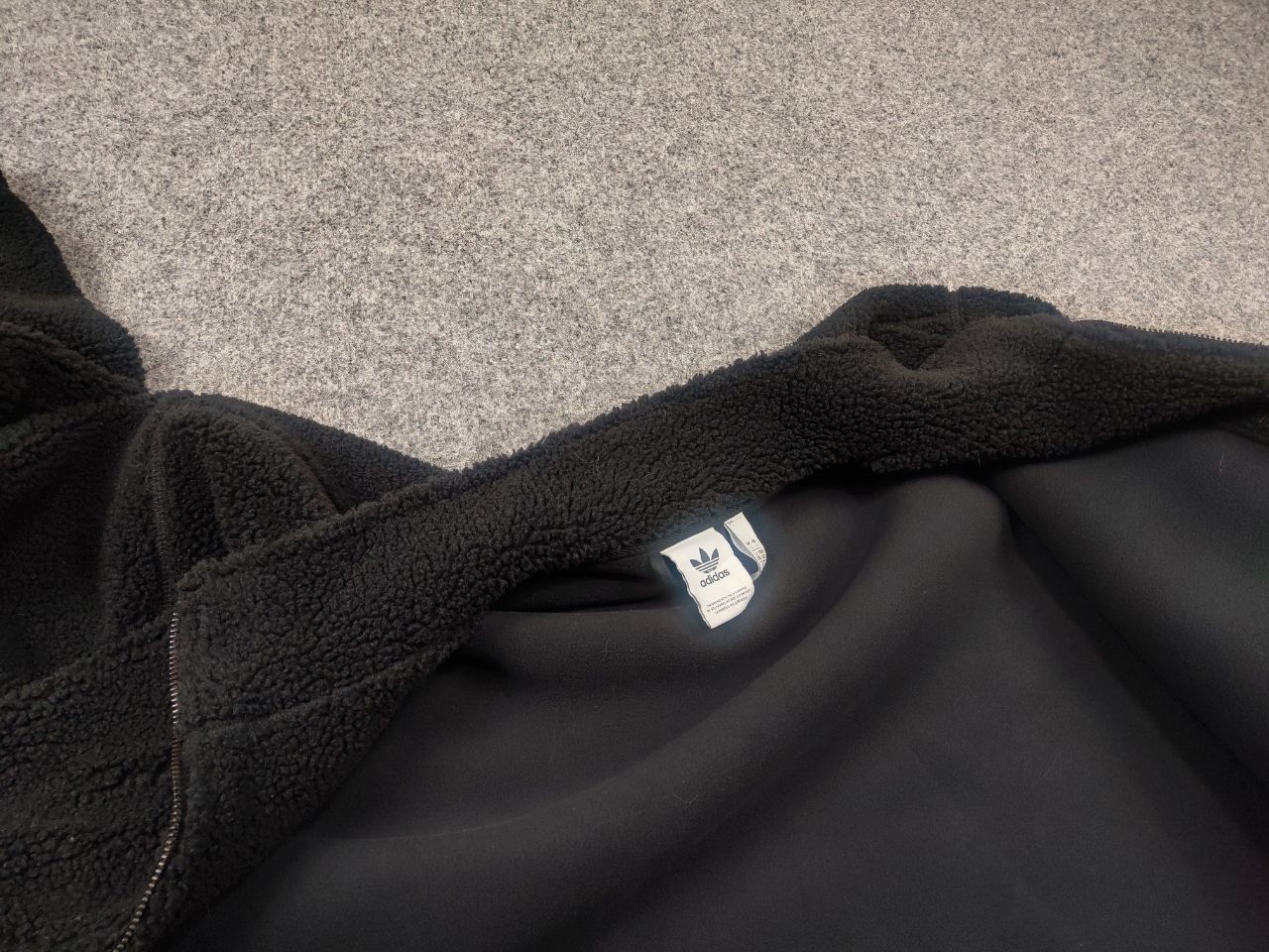 Adidas Adidas Originals Premium Polar Fleece Teddy Zip Jacket Size US L / EU 52-54 / 3 - 13 Thumbnail