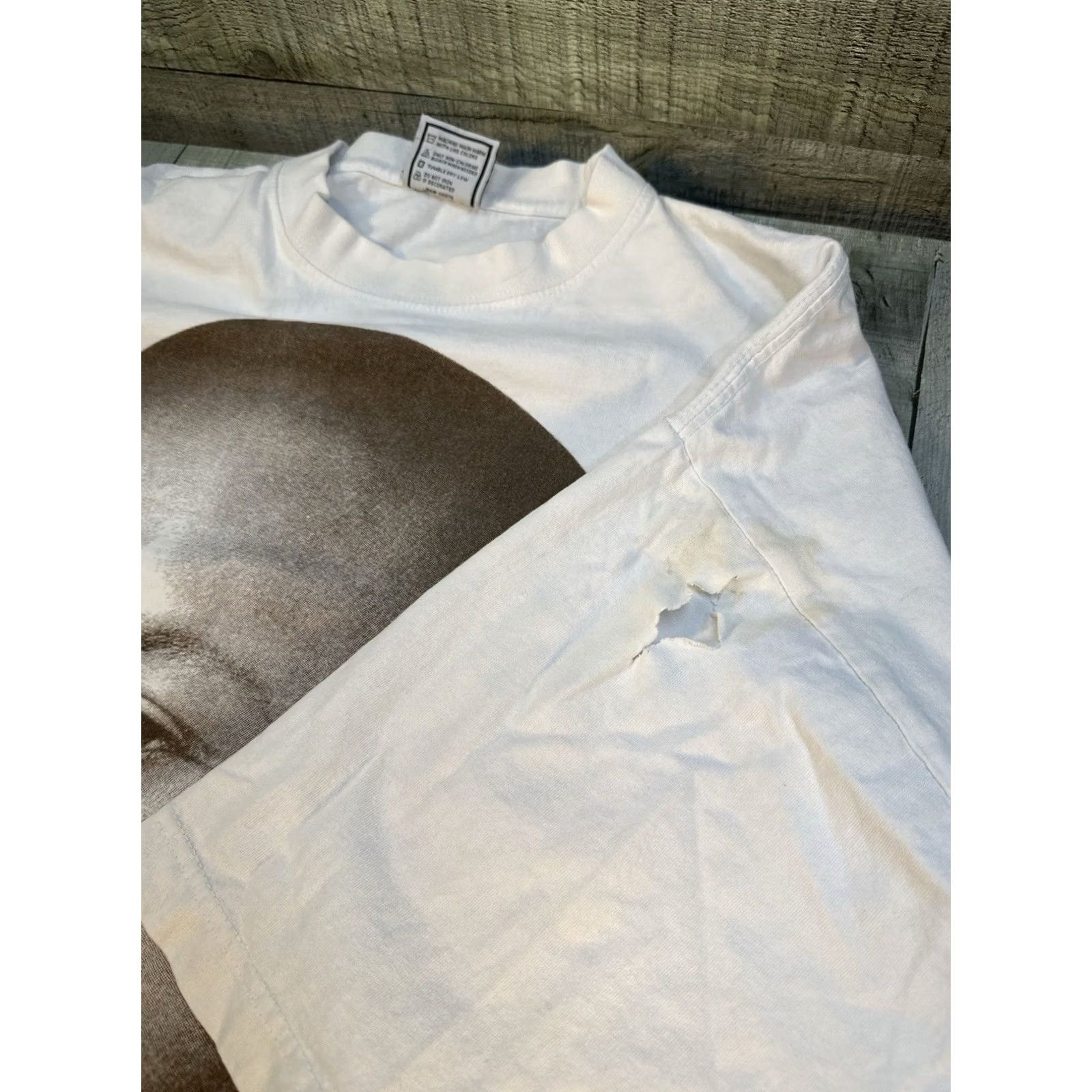 Jordan Brand VINTAGE Michael Jordan Pure Legend T-Shirt 2XL Rings Graphic City Cotton Tee Mens White Size US XXL / EU 58 / 5 - 3 Thumbnail