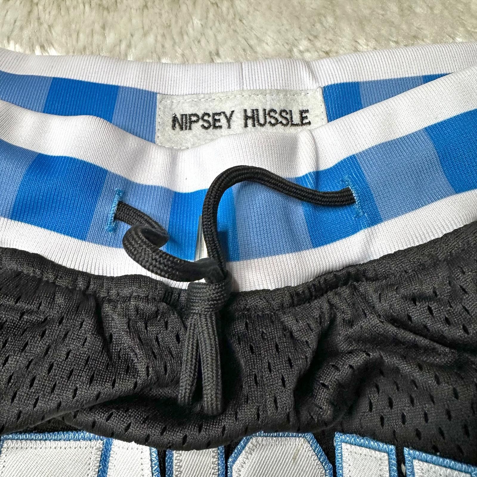 Designer NWT Headgear Crenshaw Nipsey Basketball Shorts Black Men’s M Size US 32 / EU 48 - 6 Thumbnail