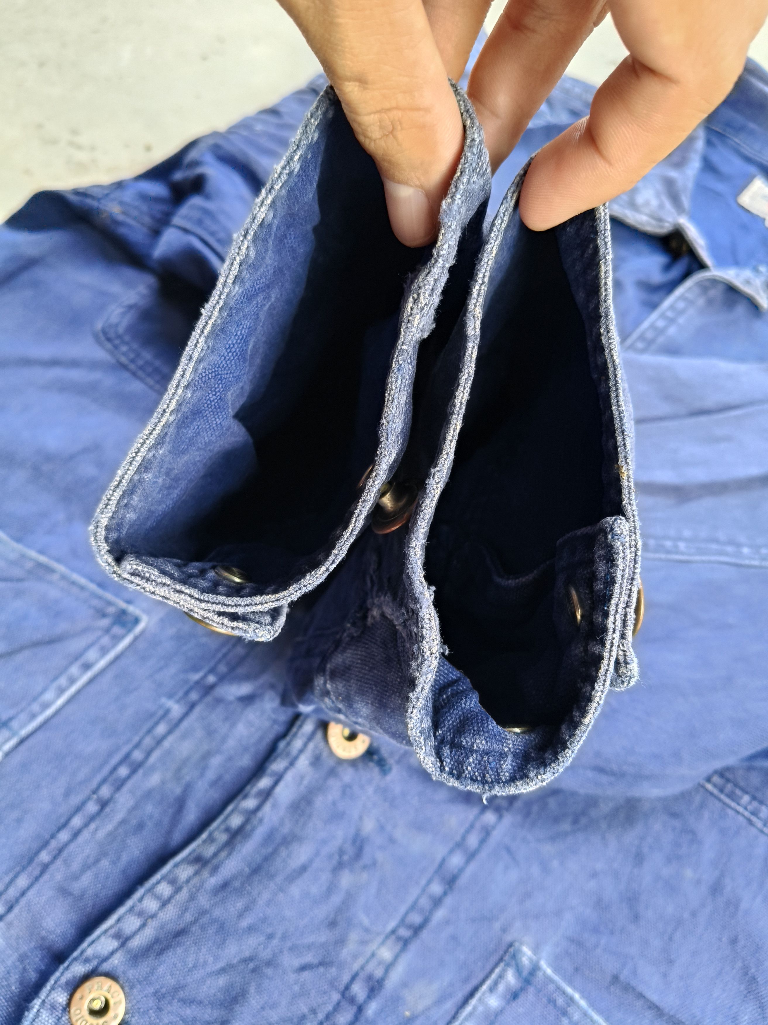 Vintage Pract Studio Denim Jacket Button Up Size US M / EU 48-50 / 2 - 9 Thumbnail