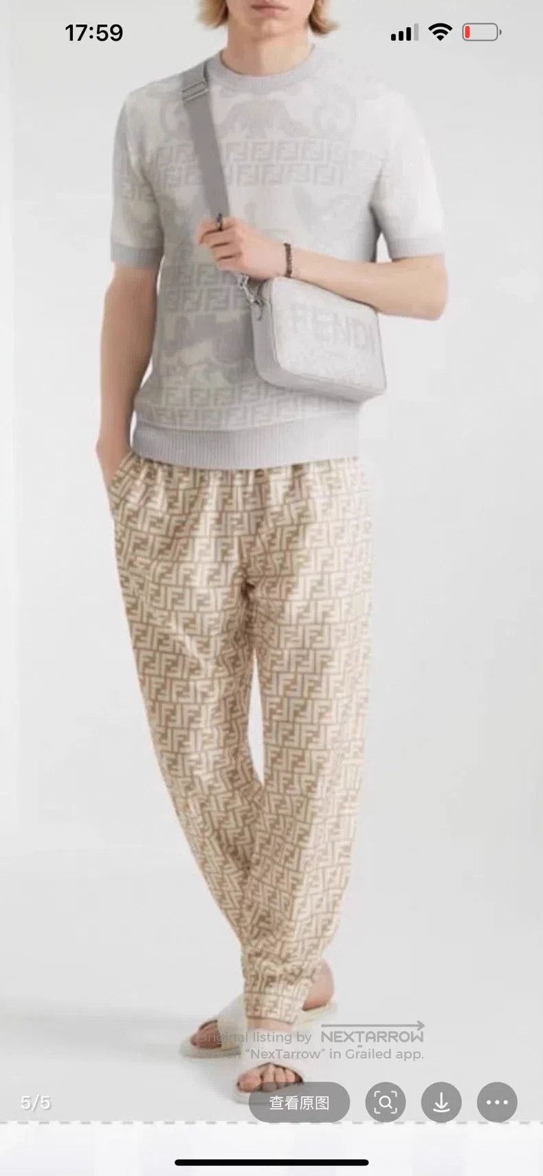 Fendi Fendi Nylon Old-Fashioned Pants Size US 32 / EU 48 - 7 Thumbnail