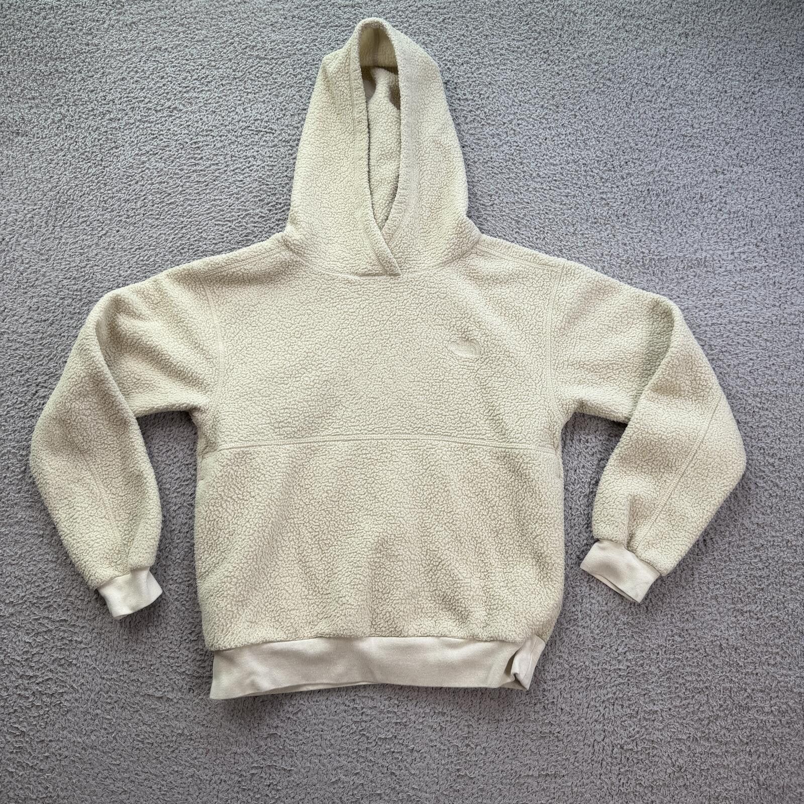 The North Face The North Face Sherpa Fleece Hoodie Cream Womens XS Boxy Size XS / US 0-2 / IT 36-38 - 1 Thumbnail