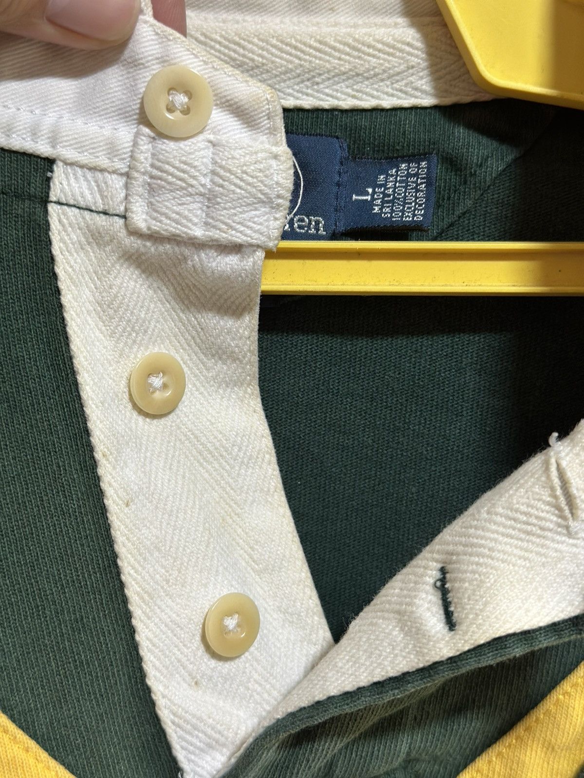 Polo Ralph Lauren Vintage Polo Ralph Lauren Rugby Long Sleeve Tee Size US L / EU 52-54 / 3 - 7 Thumbnail