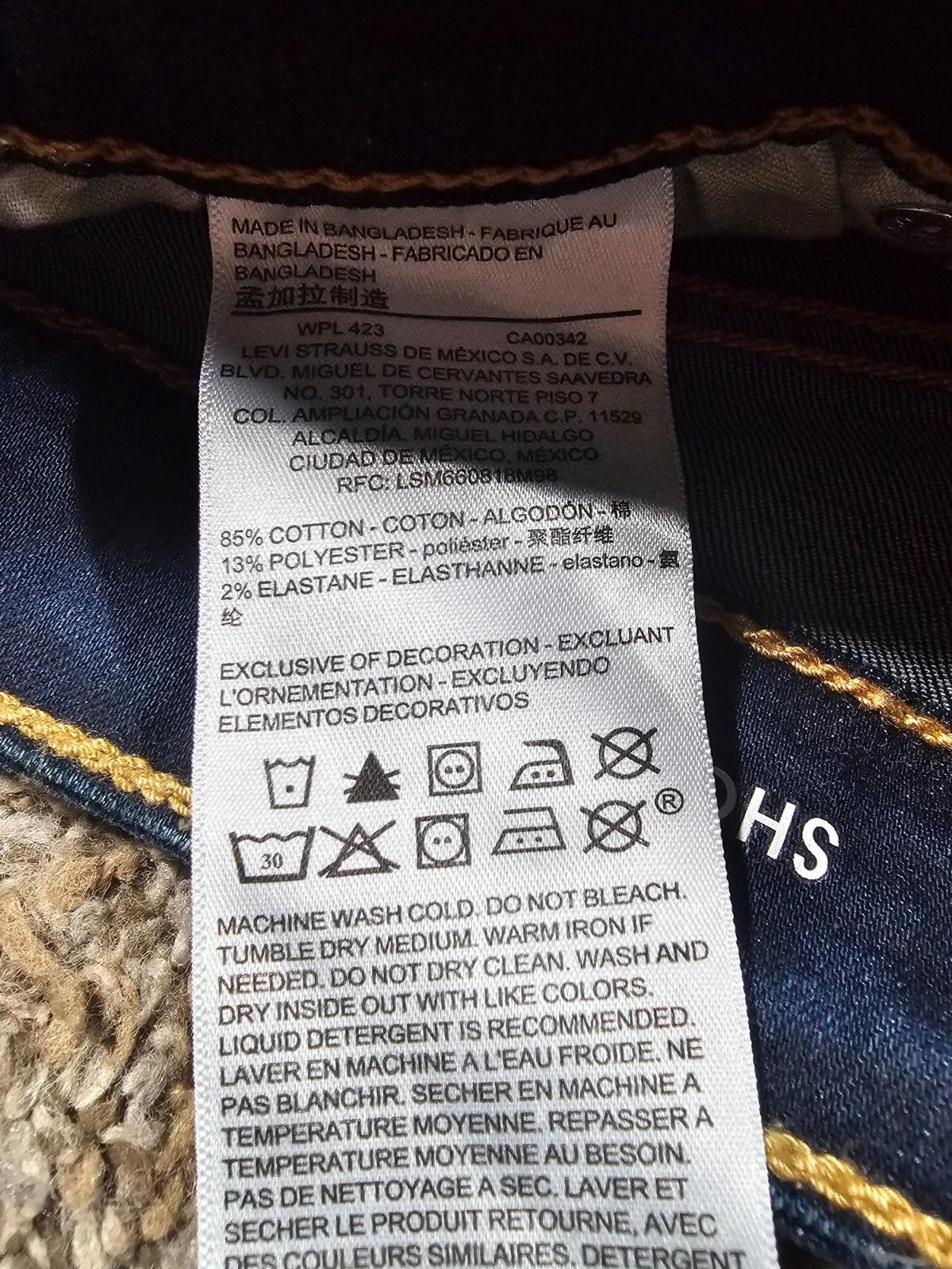 Other Levi's Denizen Juniors Denim High Rise Shortie Shorts Cuff 7 Size 30" / US 8 / IT 44 - 4 Thumbnail