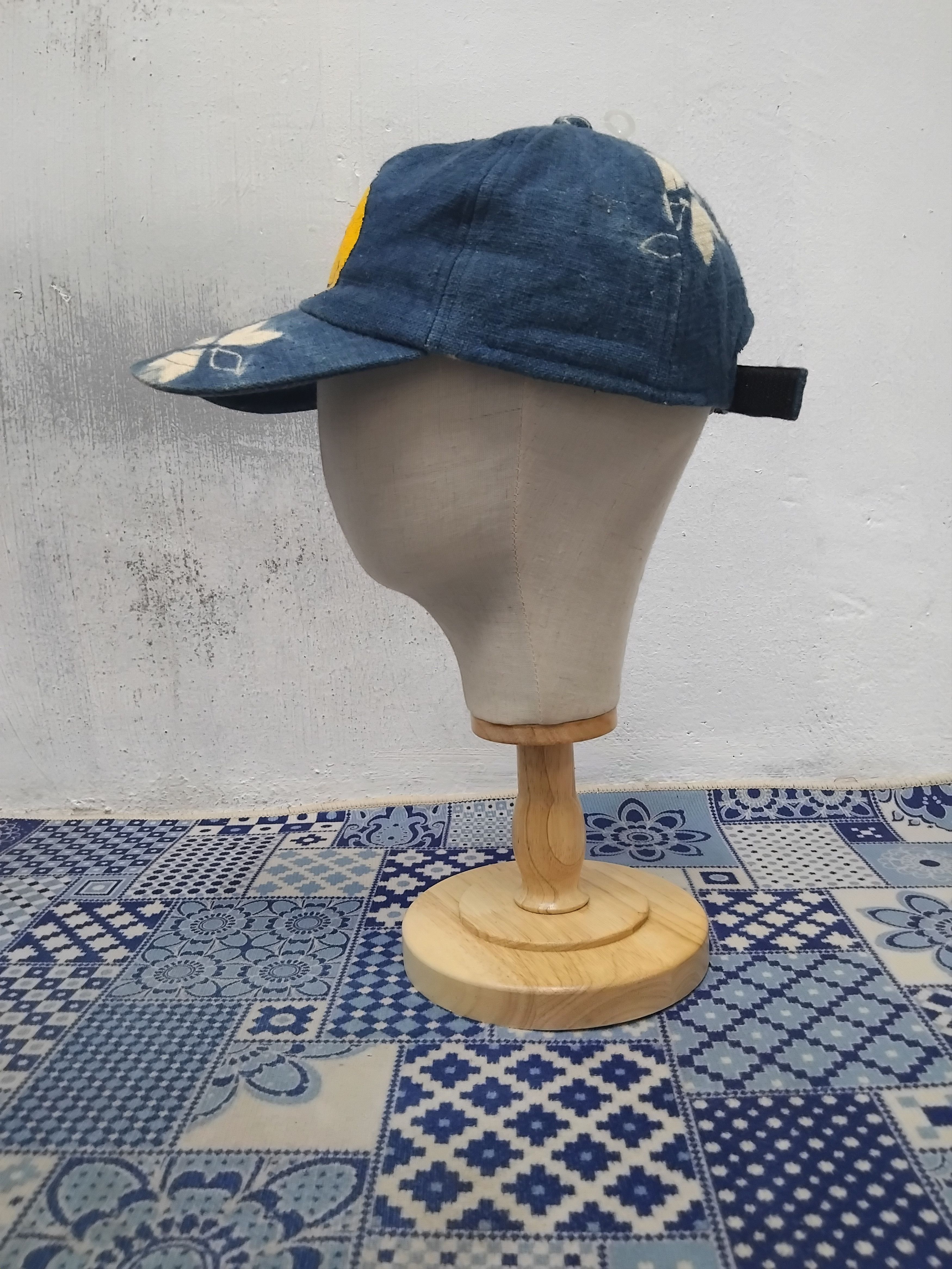Japanese Brand Inspired Japanese style blue custom cap Size ONE SIZE - 7 Thumbnail
