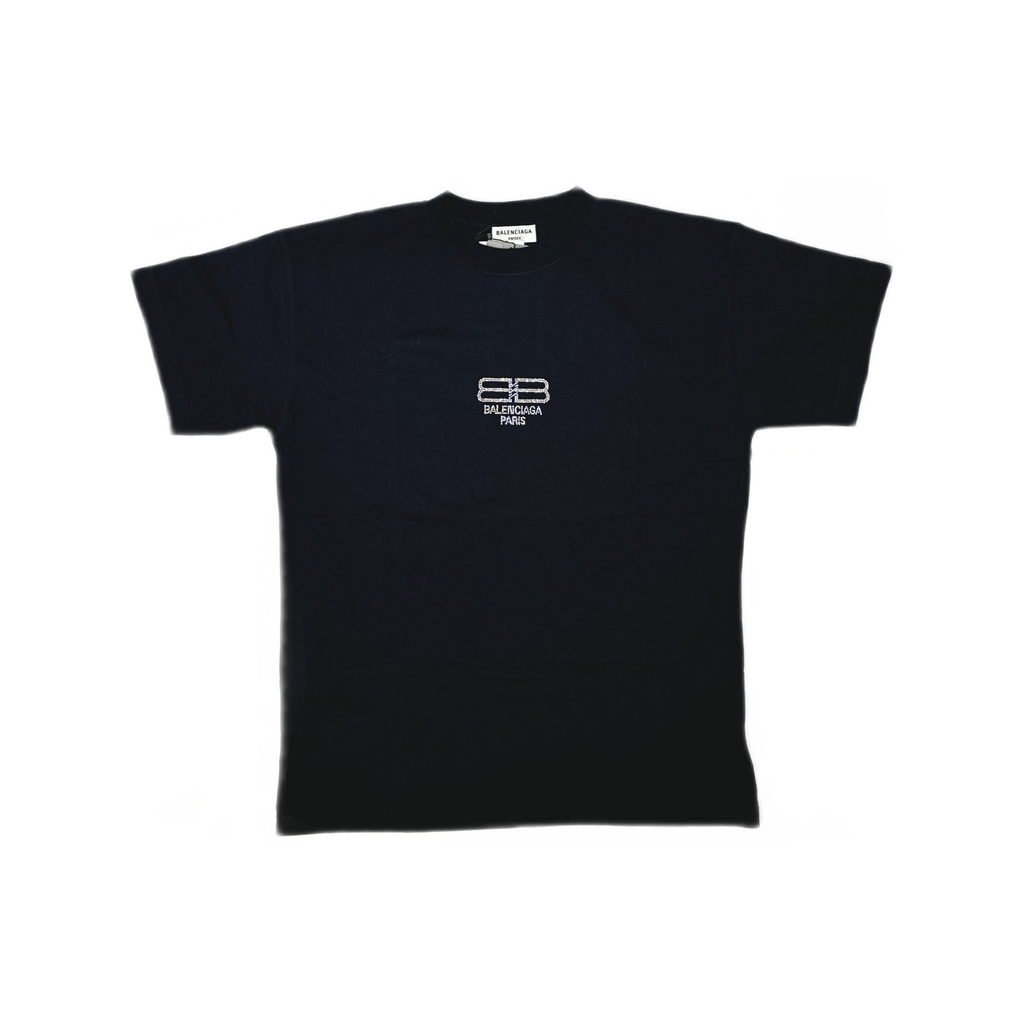 Balenciaga Balenciaga Rhinestone Logo T-Shirt Size S Size US S / EU 44-46 / 1 - 1 Thumbnail