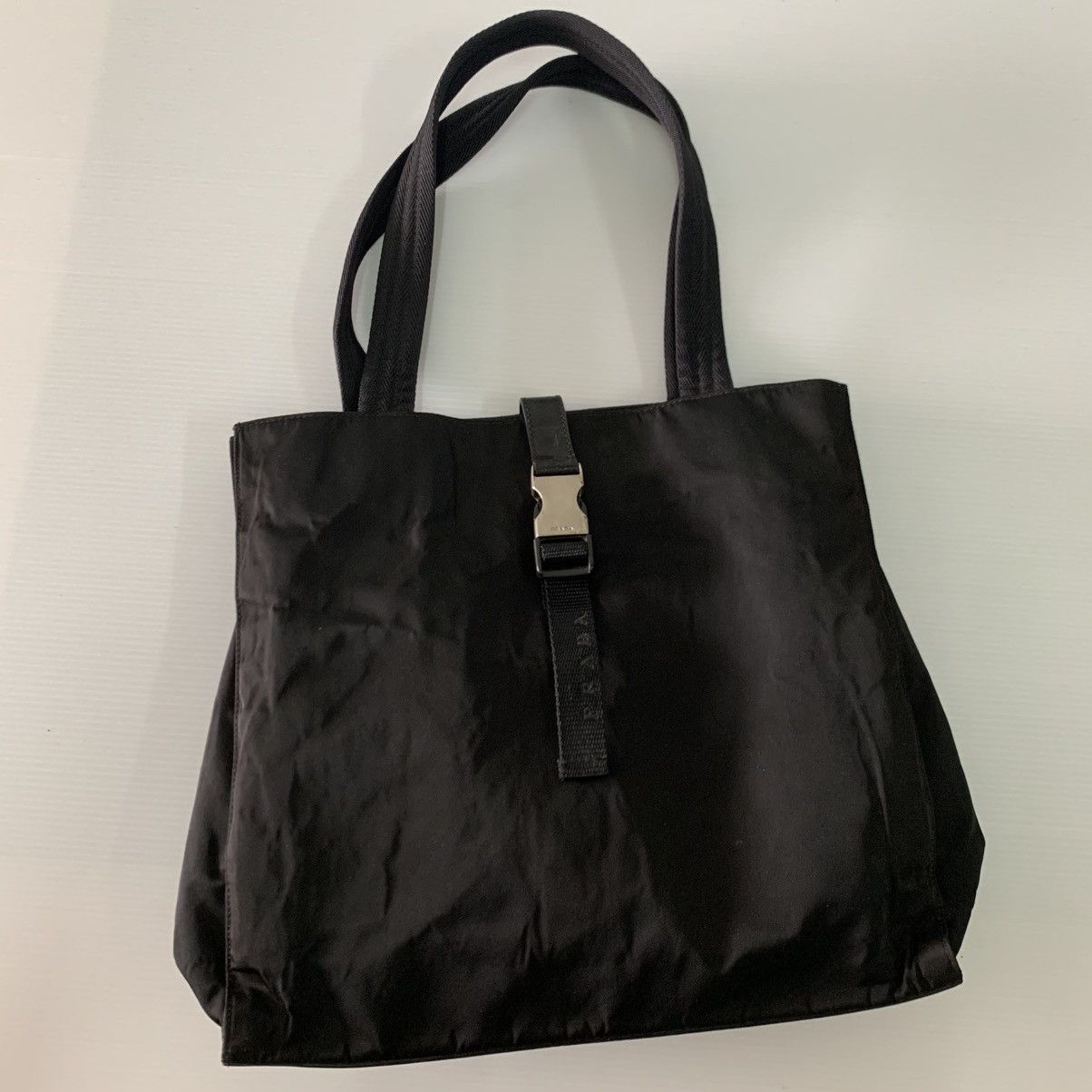 Prada Prada Nylon Shoulder Tote Bag Size ONE SIZE - 2 Thumbnail
