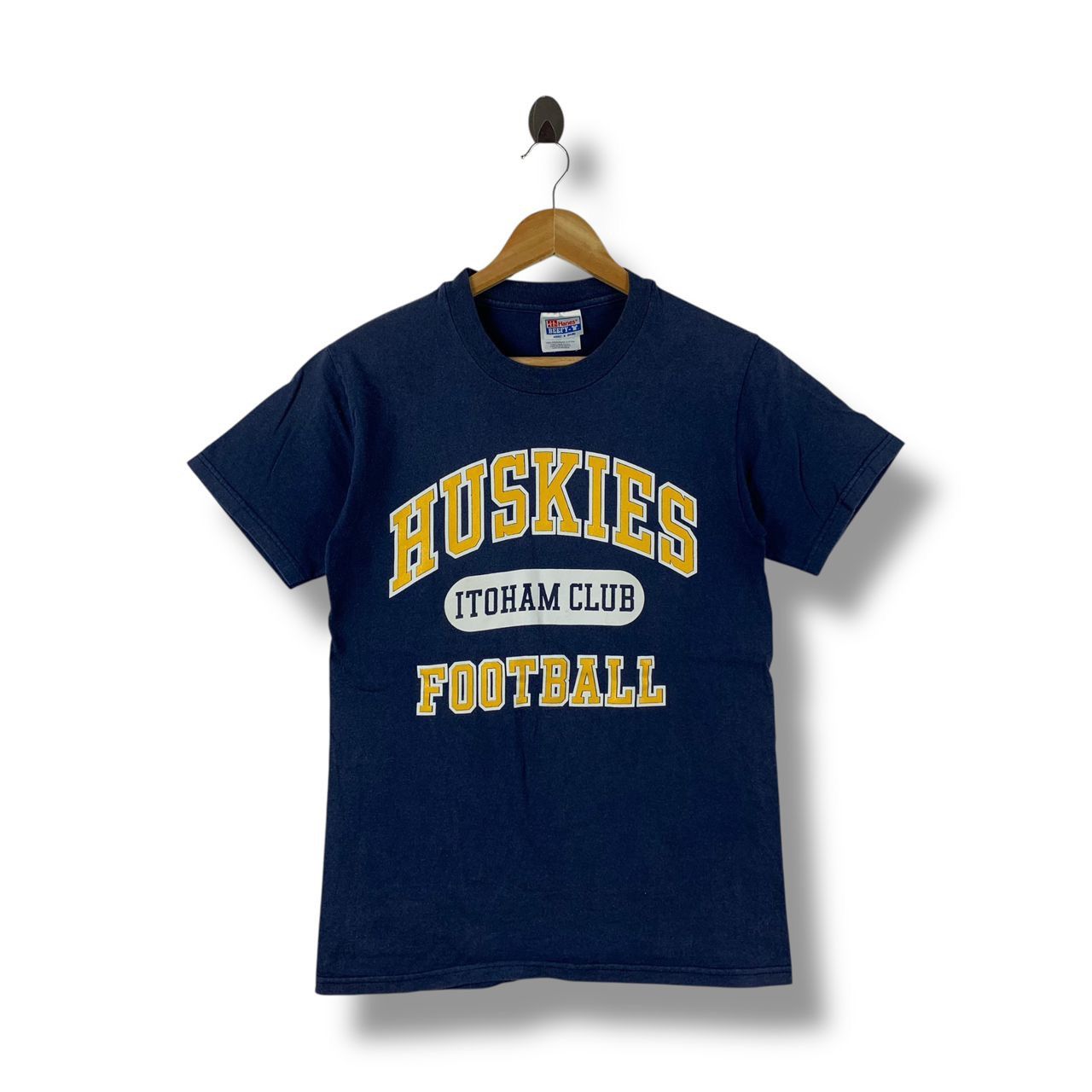 Hanes × Vintage Vintage WASHINGTON HUSKIES university tee Size US S / EU 44-46 / 1 - 1 Thumbnail