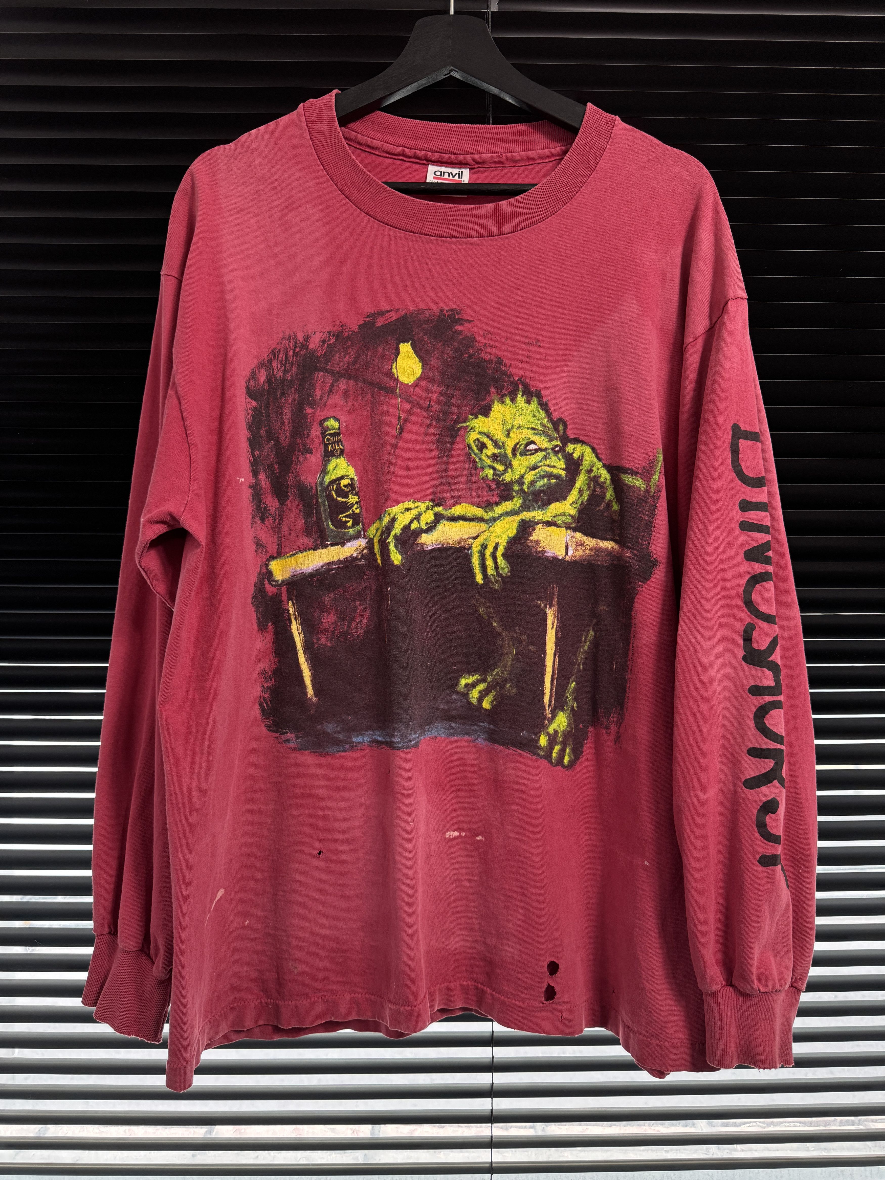 Band Tees Vintage 90s Dinosaur Jr Thrashed Longsleeve Shirt Size US XL / EU 56 / 4 - 1 Thumbnail