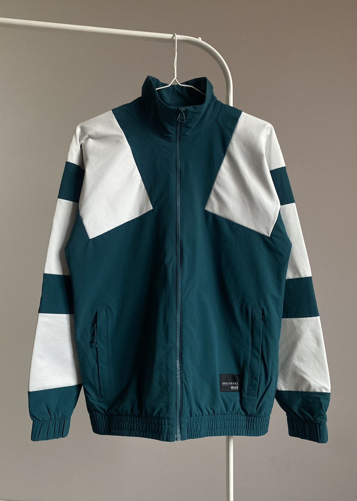 Adidas S XS Adidas Equipment EQT Bold Nylon Tracksuit Jacket Pants Size 38R - 3 Thumbnail